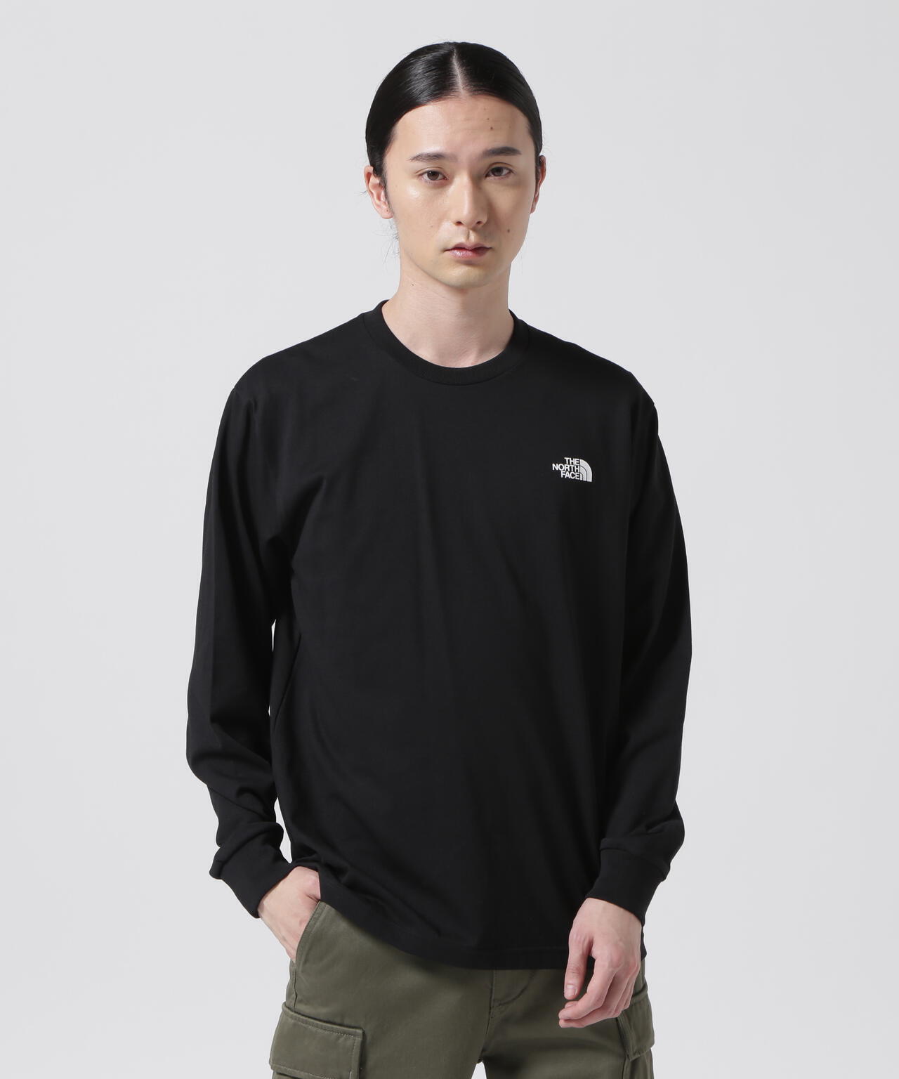 THE NORTH FACE/ザ・ノース・フェイス　L/S Back Square Logo Tee