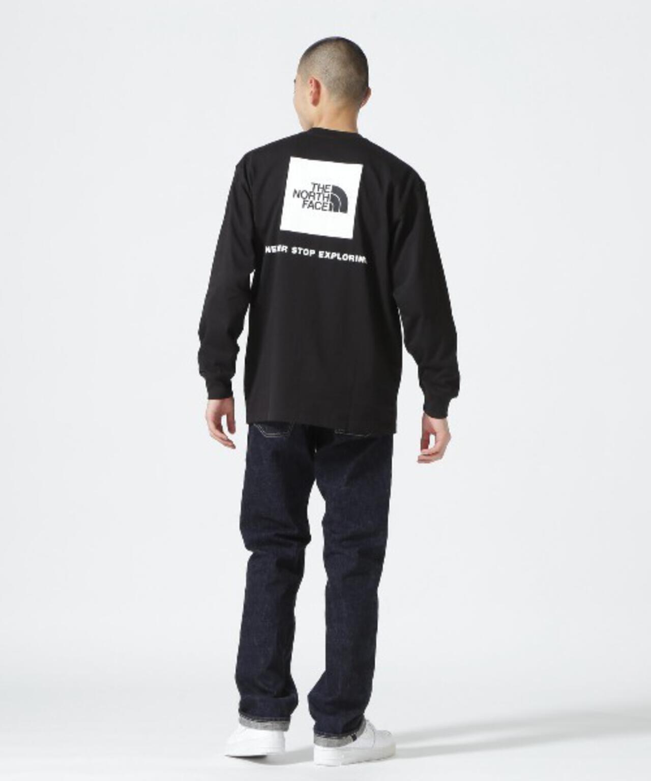 THE NORTH FACE/ザ・ノース・フェイス　L/S Back Square Logo Tee