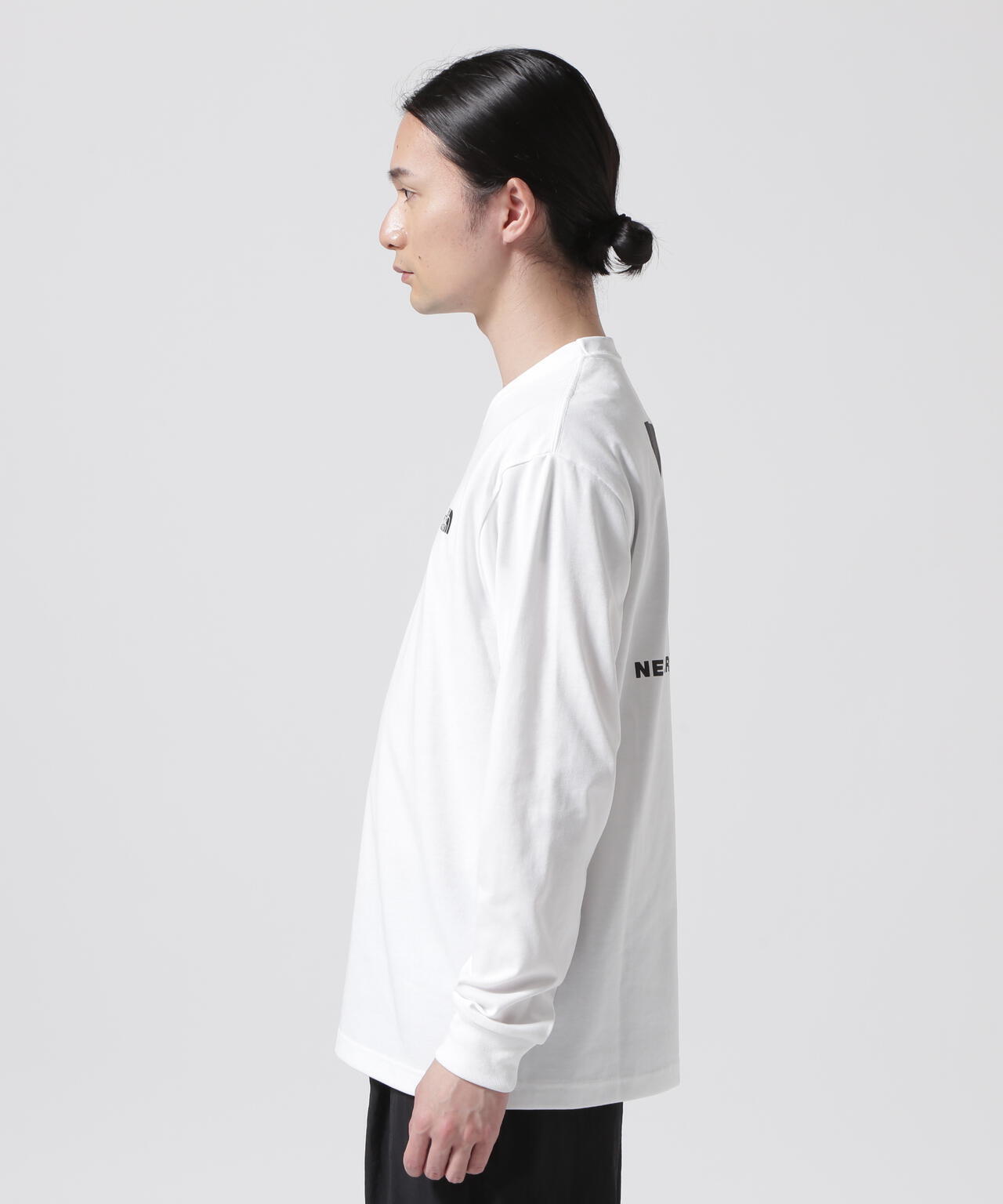 THE NORTH FACE/ザ・ノース・フェイス　L/S Back Square Logo Tee