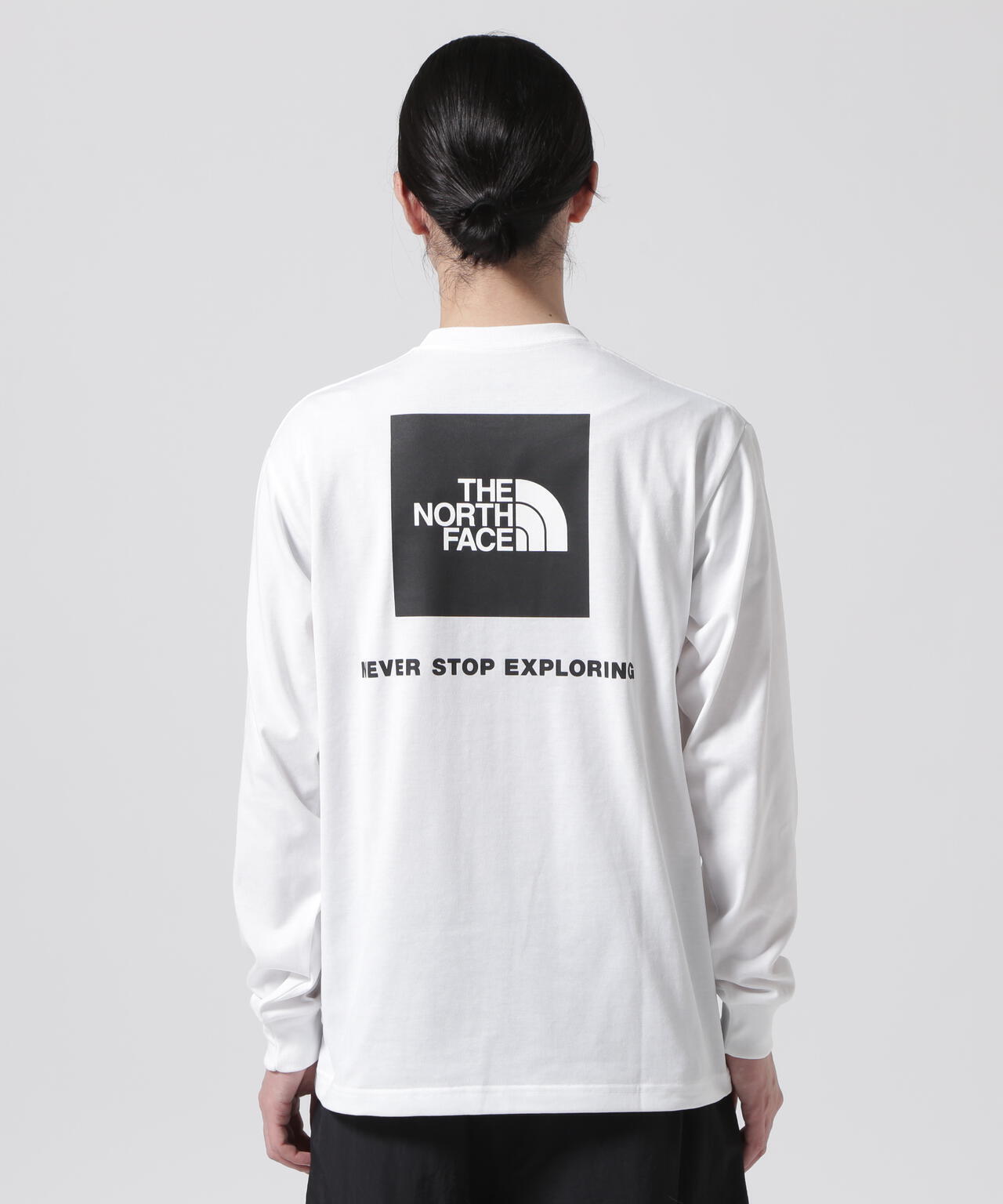 THE NORTH FACE/ザ・ノース・フェイス　L/S Back Square Logo Tee