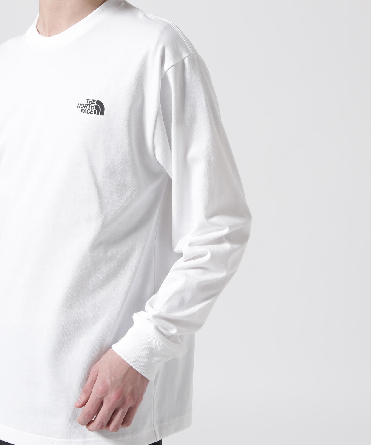THE NORTH FACE/ザ・ノース・フェイス　L/S Back Square Logo Tee