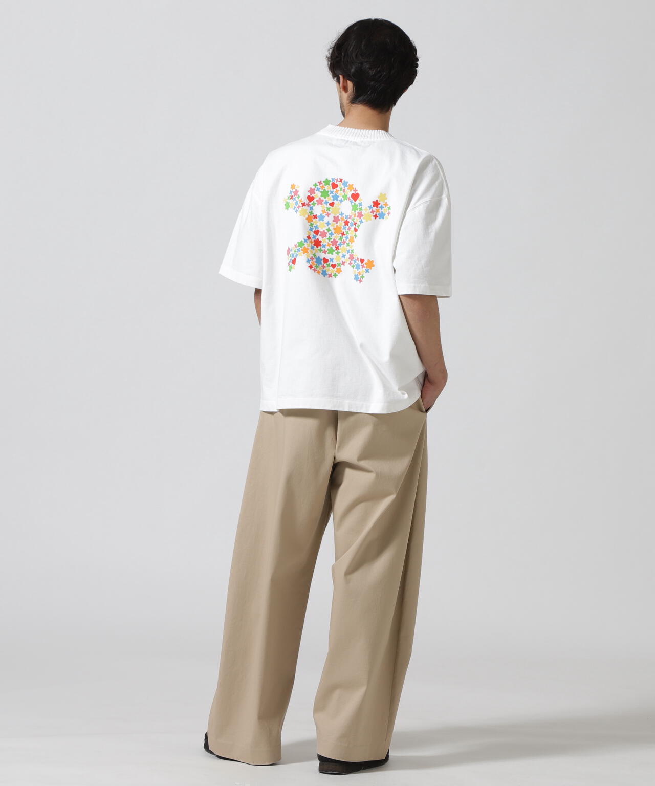 Perfect ribs(R)/パーフェクトリブズ/(Harvest)Flower Skull Short Sleeve T Shirts