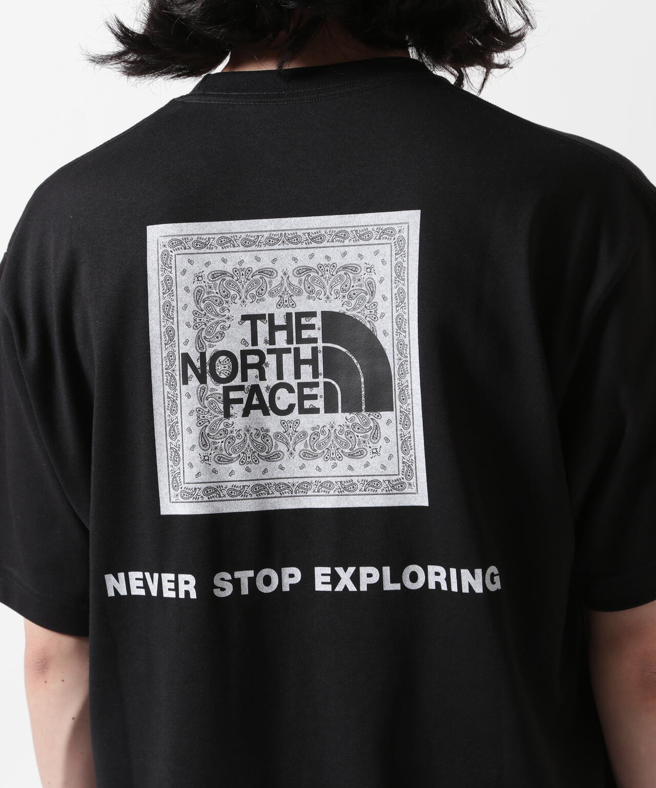 THE NORTH FACE / S/S Bandana Square logo Tee
