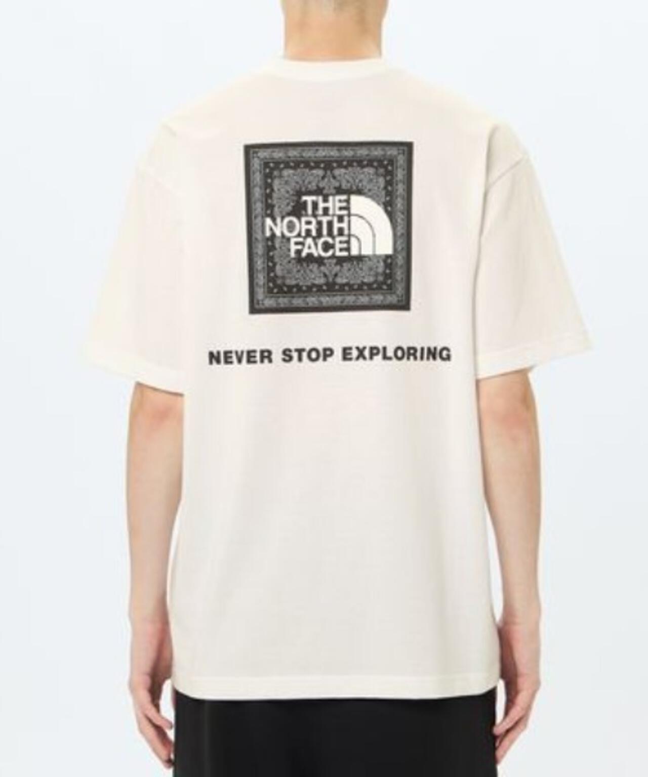 THE NORTH FACE / S/S Bandana Square logo Tee