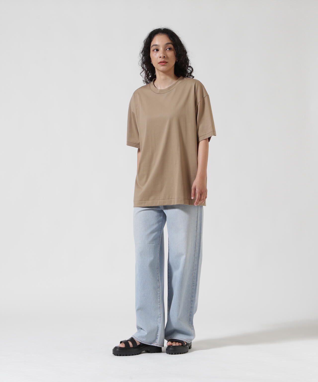 ATON (エイトン) SUVIN 60/2 OVERSIZED S/S T-SHIRT