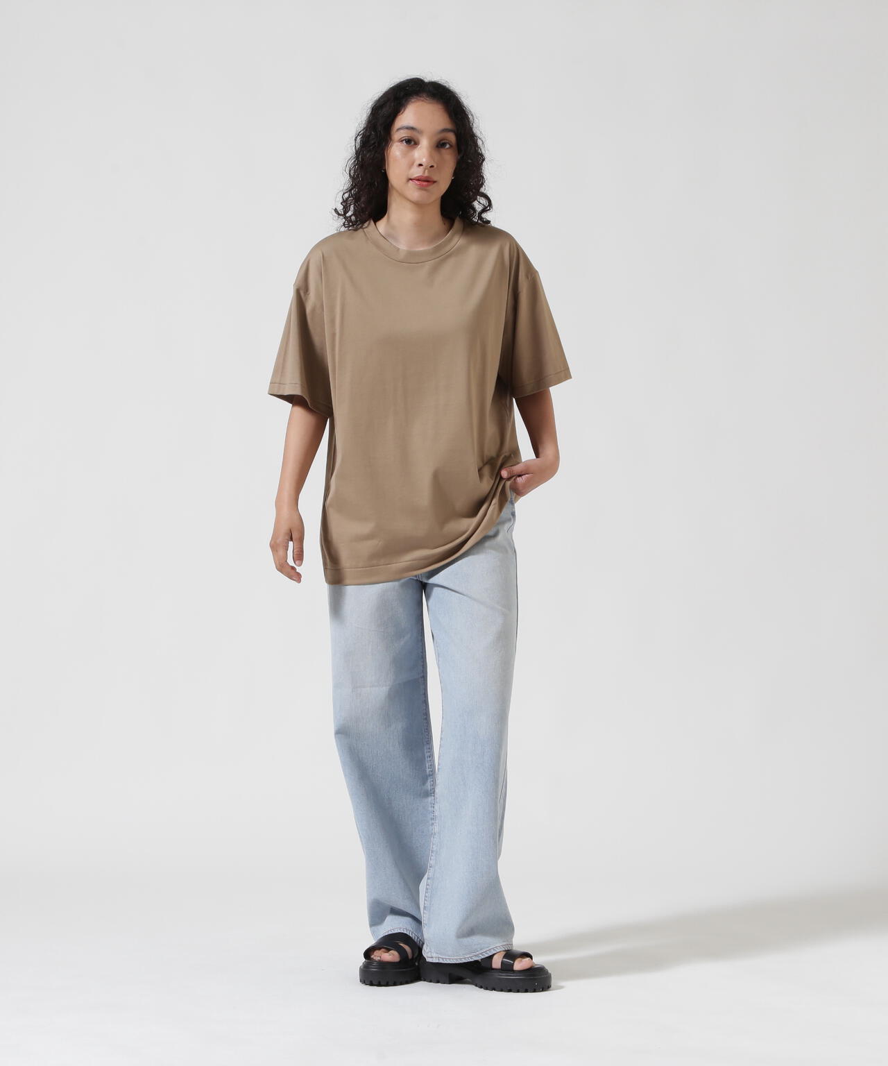 ATON (エイトン) SUVIN 60/2 OVERSIZED S/S T-SHIRT