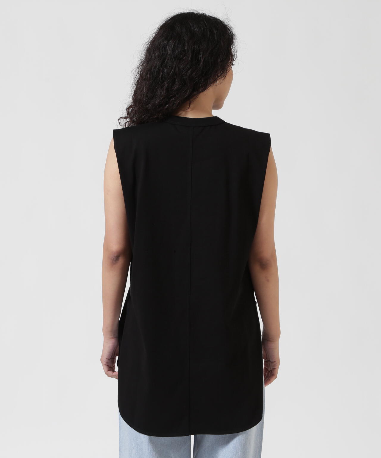 ATON (エイトン) 12/- AIR SPININNG / ROUND HEM TANKTOP