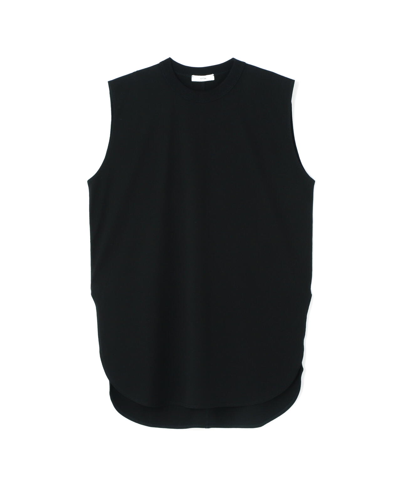 ATON (エイトン) 12/- AIR SPININNG / ROUND HEM TANKTOP