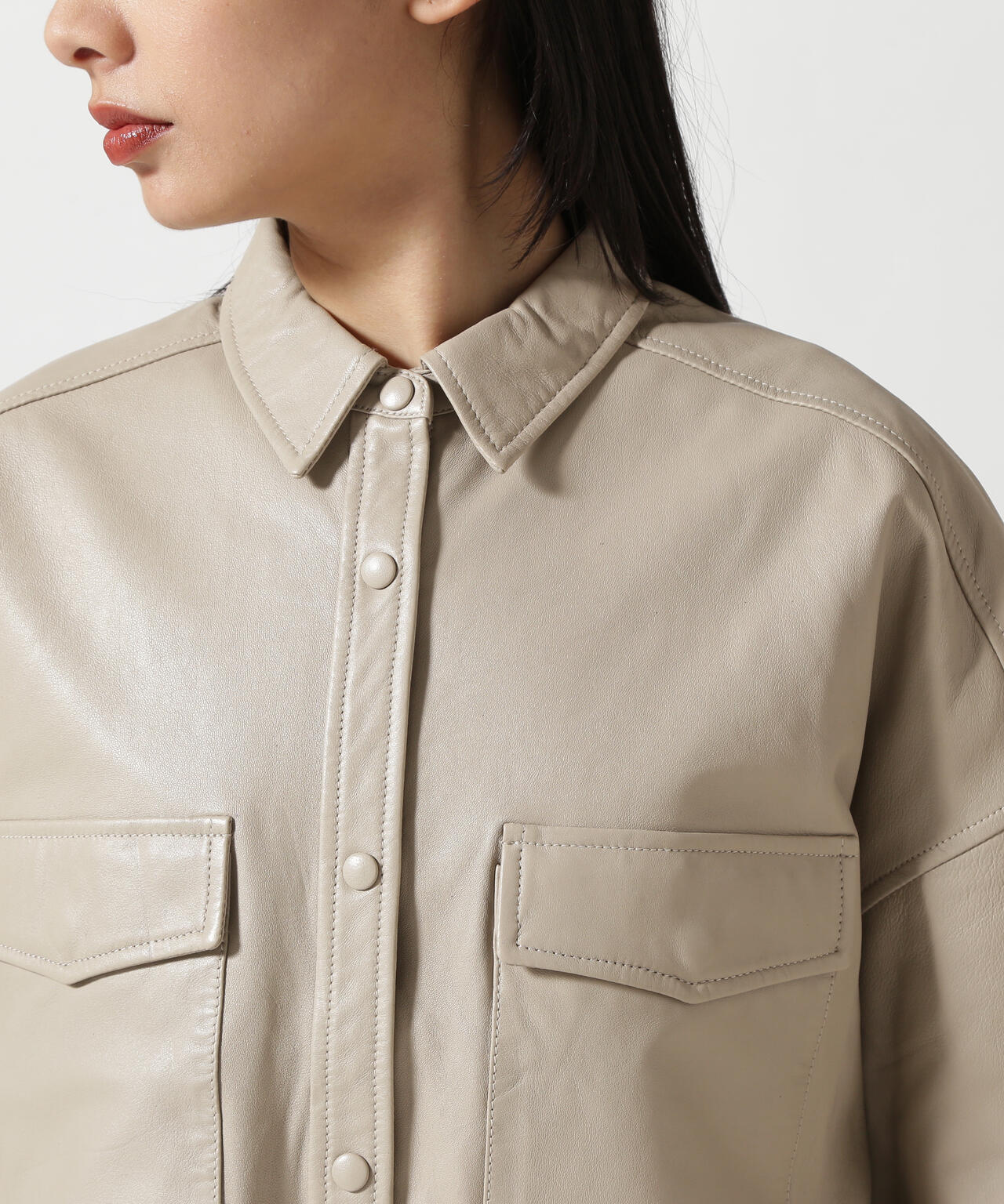 NCB neat caprice brand(エヌシービーニートカプリスブランド) WOMENS SHEEP SHIRTS
