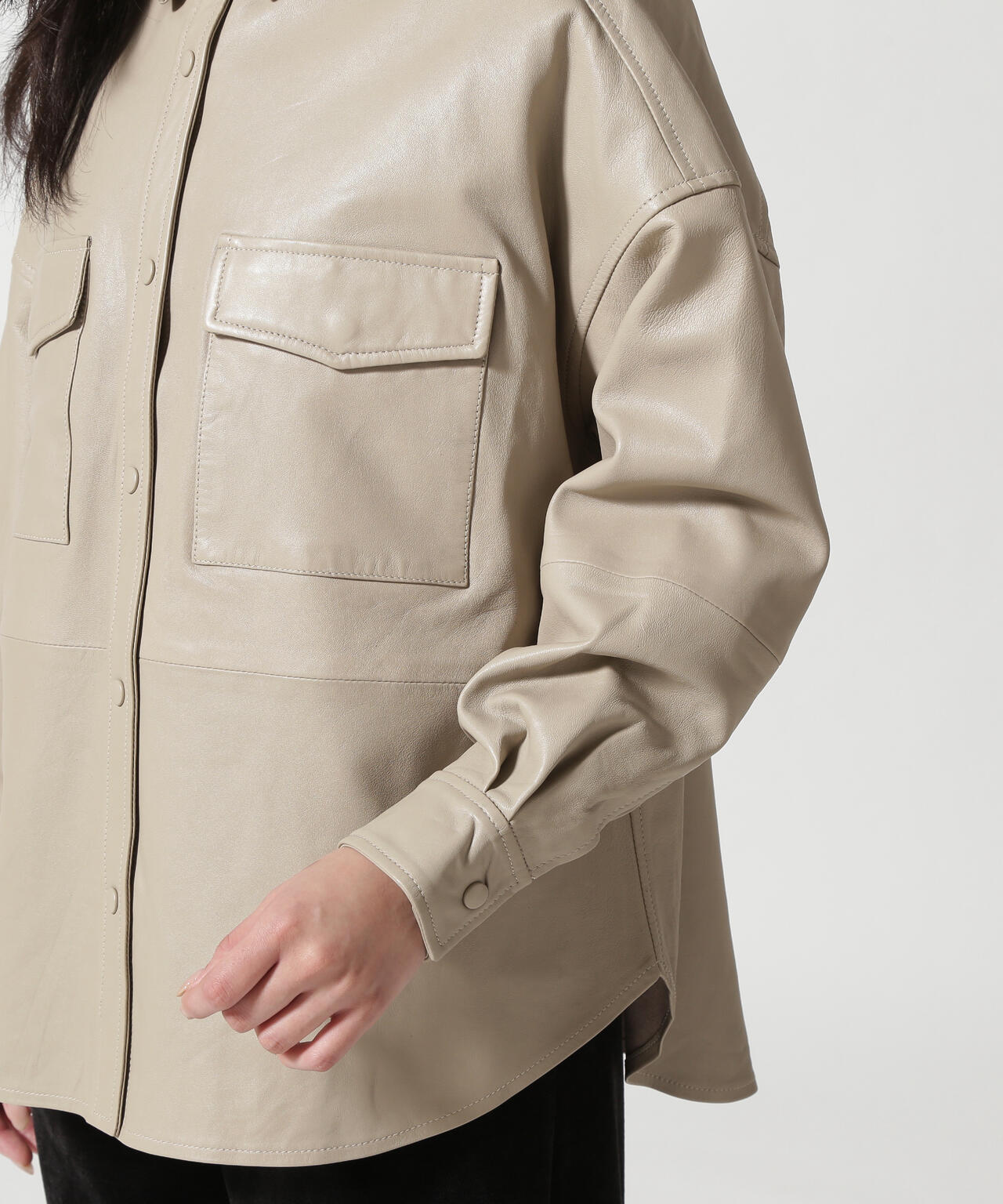 NCB neat caprice brand(エヌシービーニートカプリスブランド) WOMENS SHEEP SHIRTS