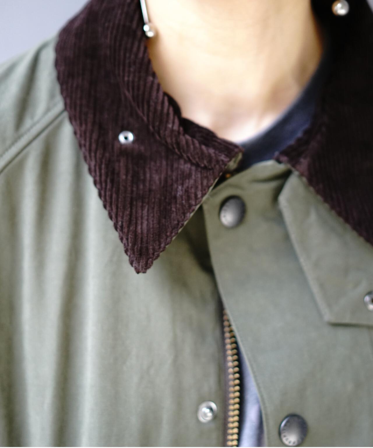 Barbour（バブアー）TRANSPORT / トランスポート/ピーチスキン コットン ショートレングスブルゾン