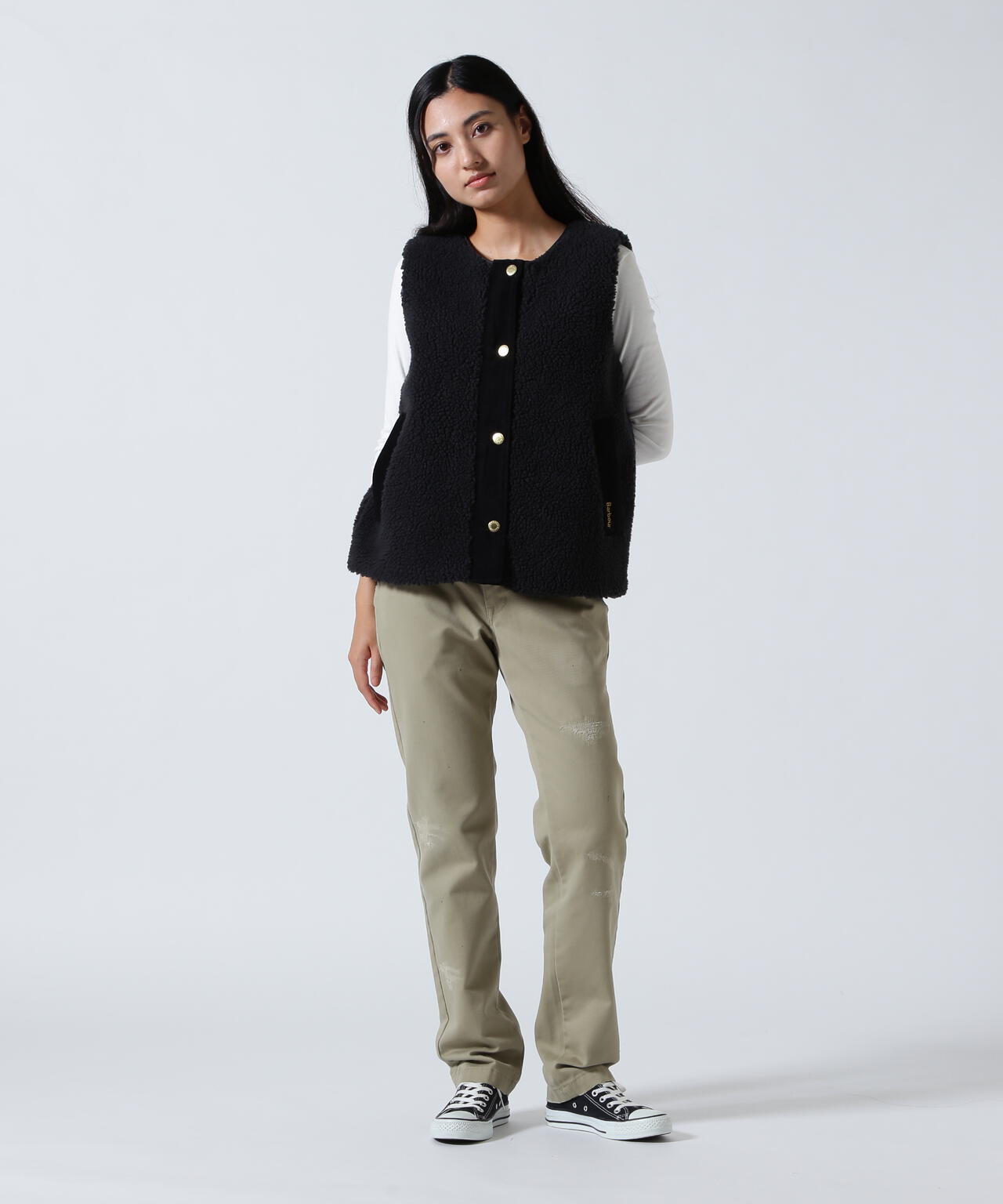 BARBOUR (バブアー) Dulsie ボア ライナー ベスト/252LLI0016