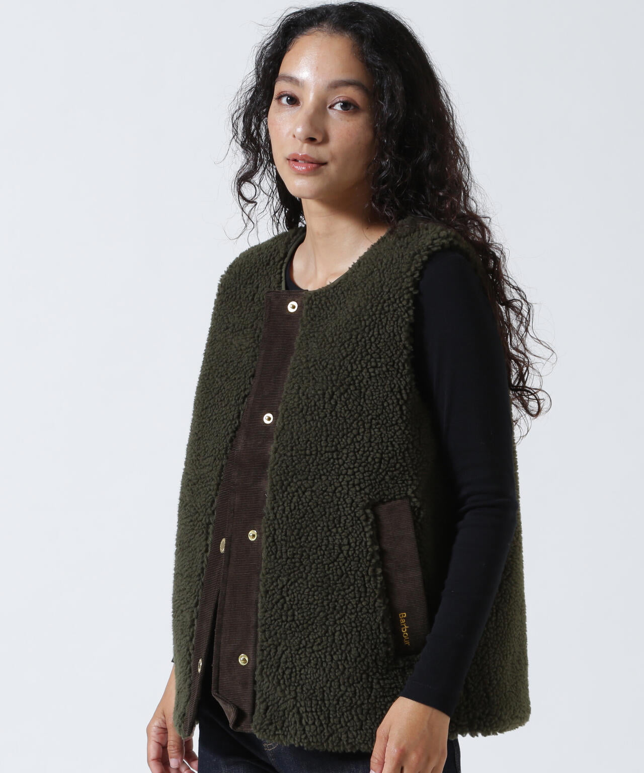 BARBOUR (バブアー) Dulsie ボア ライナー ベスト/252LLI0016