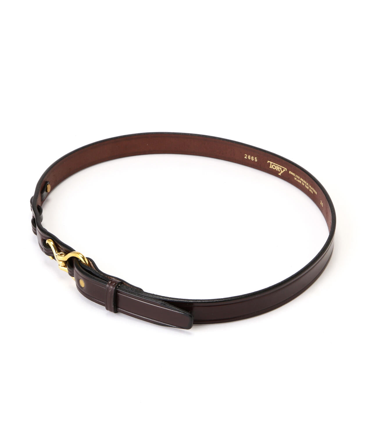 TORY LEATHER(トリーレザー)Brass Mini Hoof Pick Belt