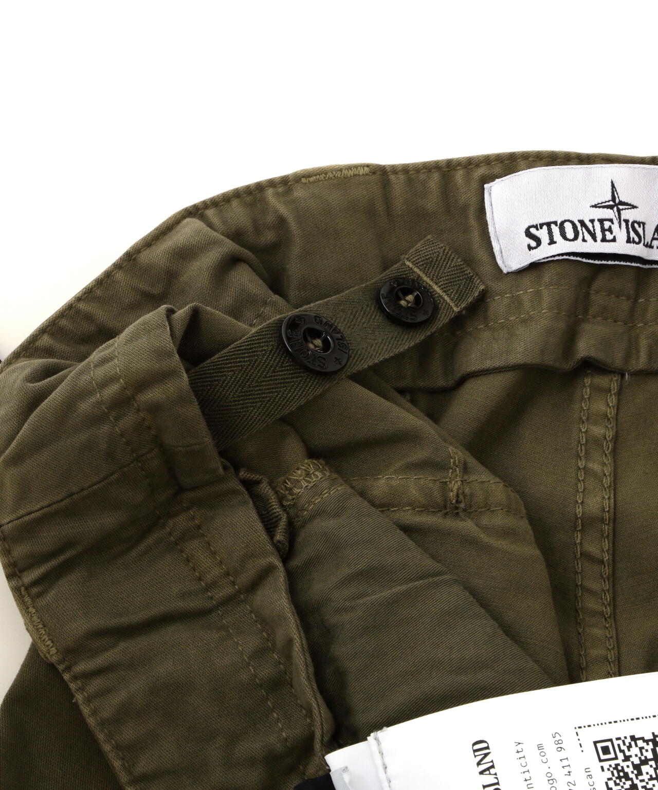 STONE ISLAND / ORGANIC COTTON STRETCH BROKEN TWILL