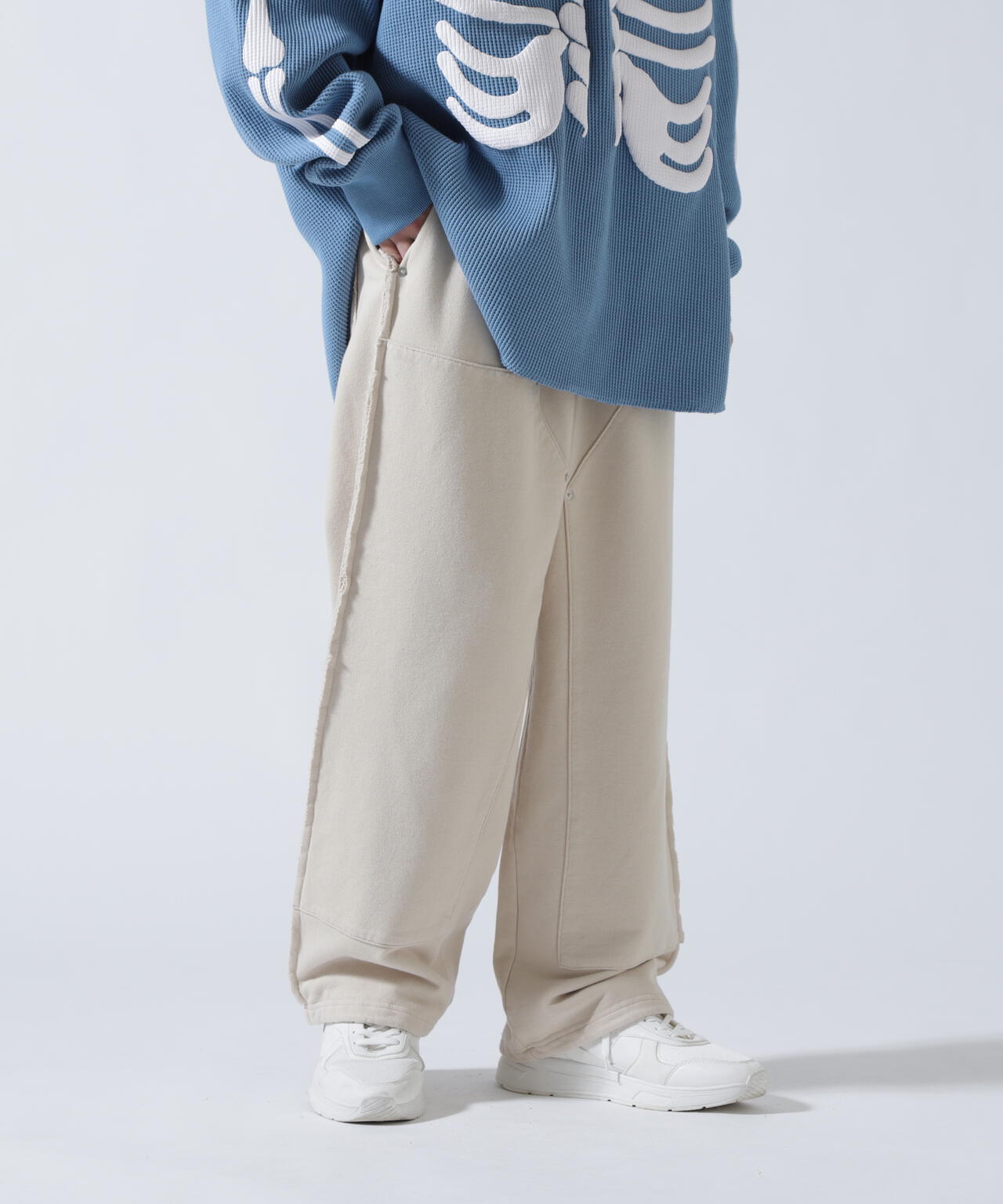 RENOVA/レノバ DOUBLE KNEE SWEAT PANTS ダブルニー スウェットパンツ