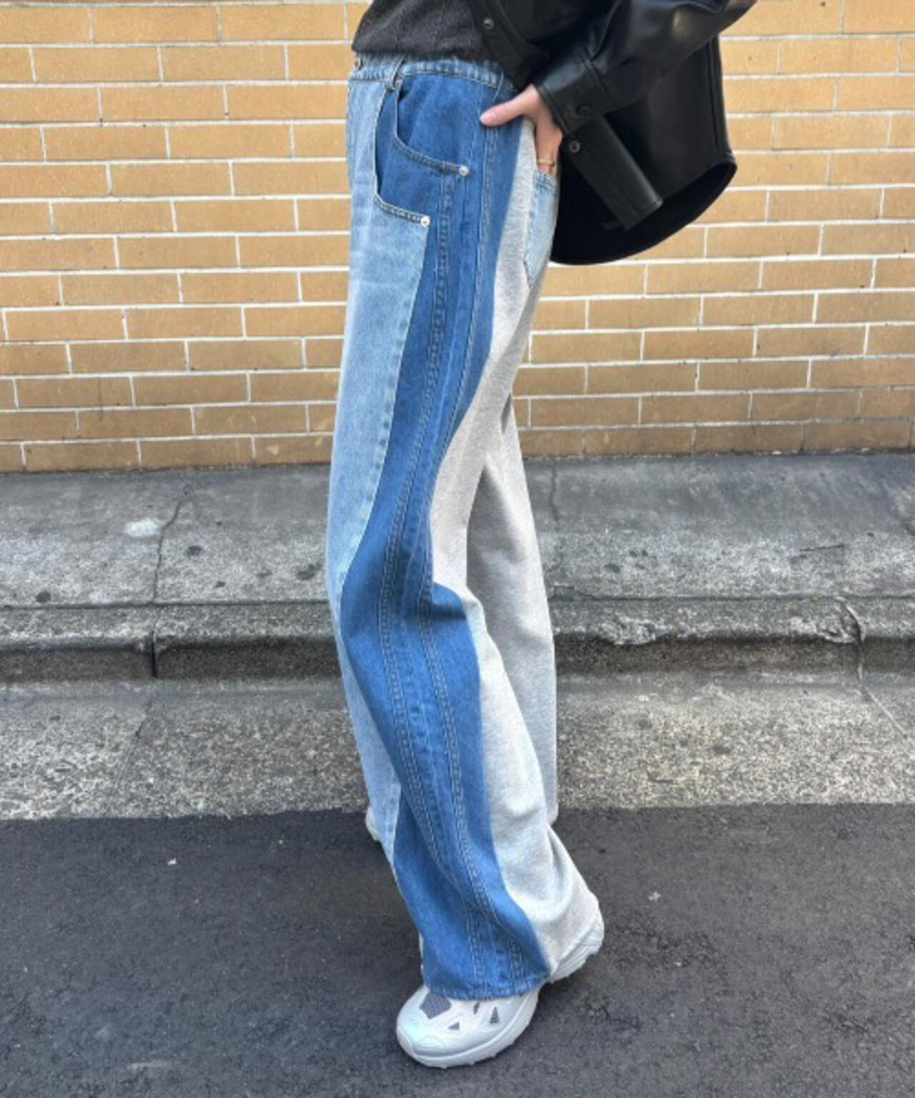 AULA AILA（アウラ アイラ）別注コクーンシルエットデニムパンツ