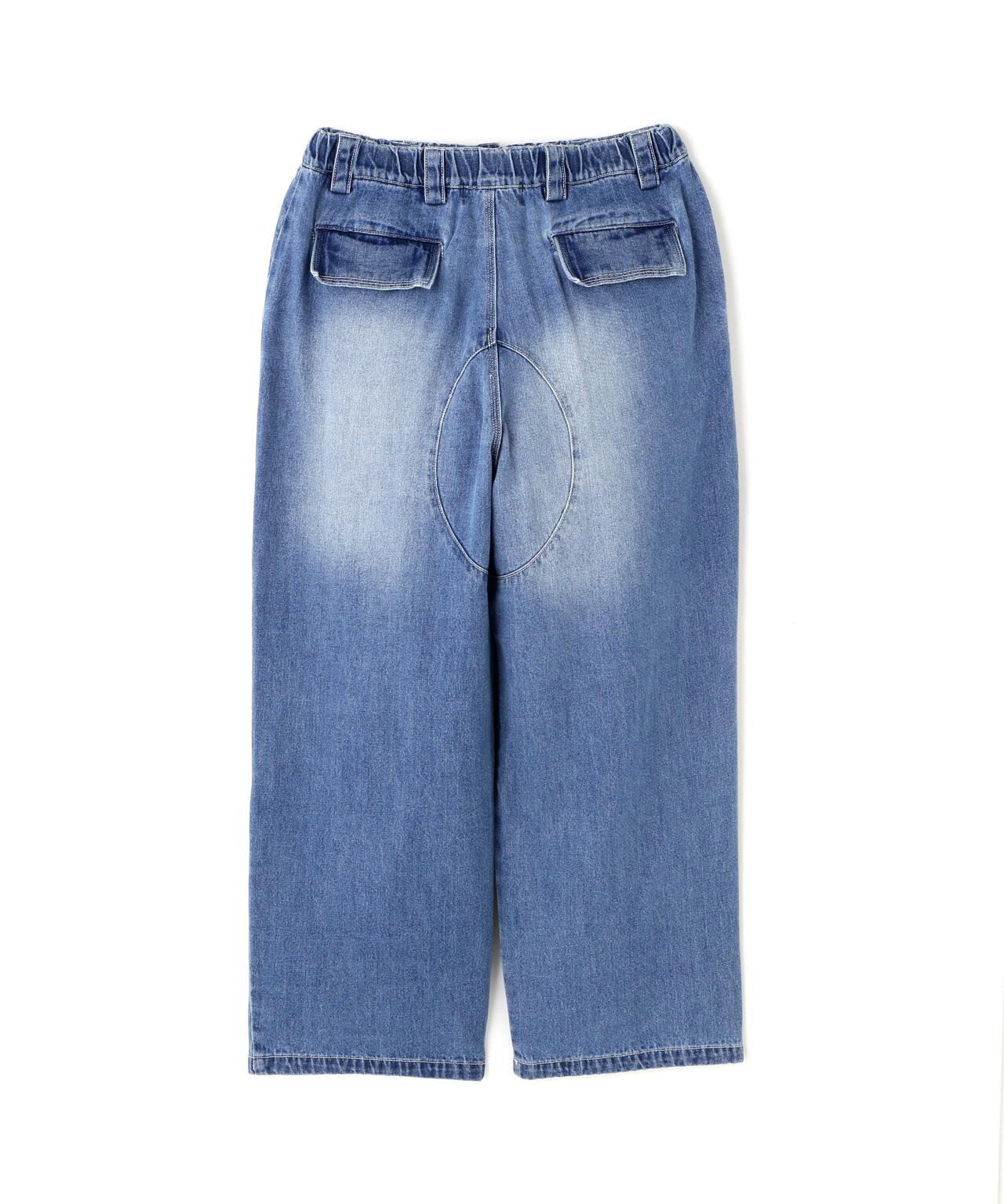 RENOVA（レノバ）BIKER DENIM EASY PANTS