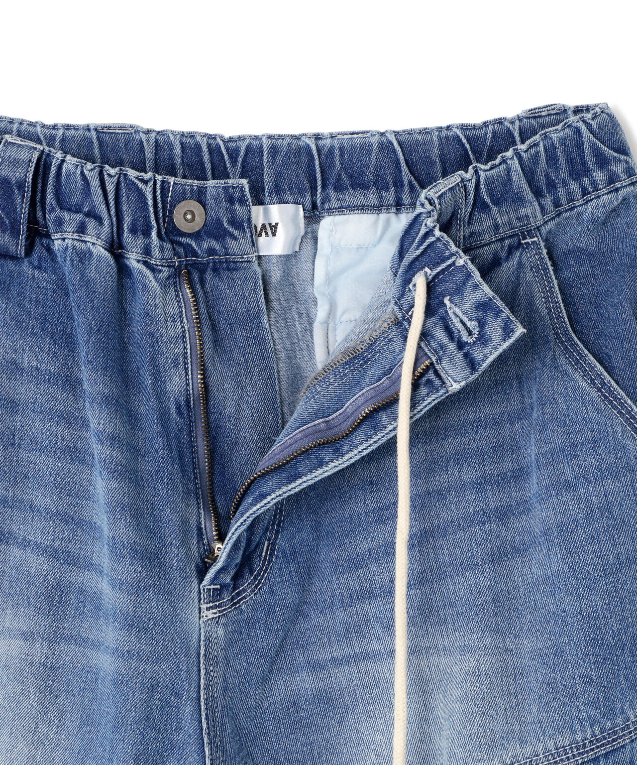 RENOVA（レノバ）BIKER DENIM EASY PANTS