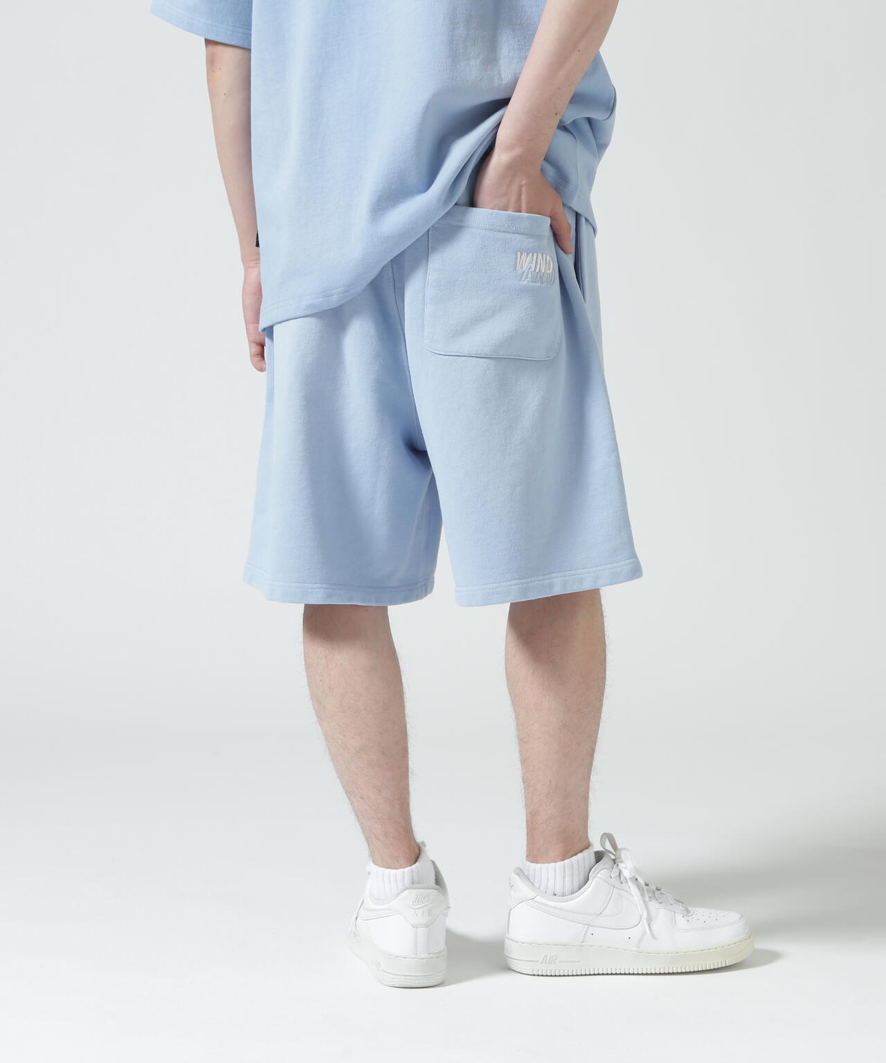 WIND AND SEA（ウィンダンシー）SULFUR DYEING LOGO HALF PANTS