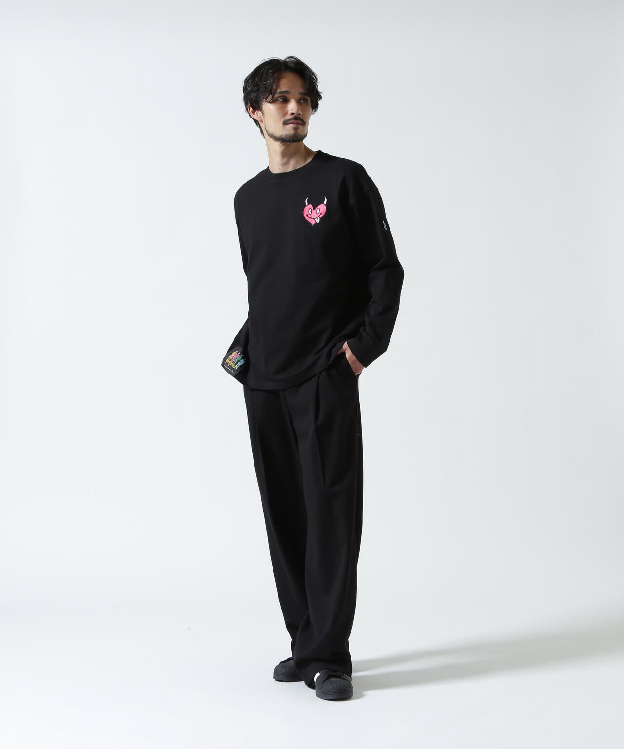 maxsix(マックスシックス）SINGLE HERT L/S TEE