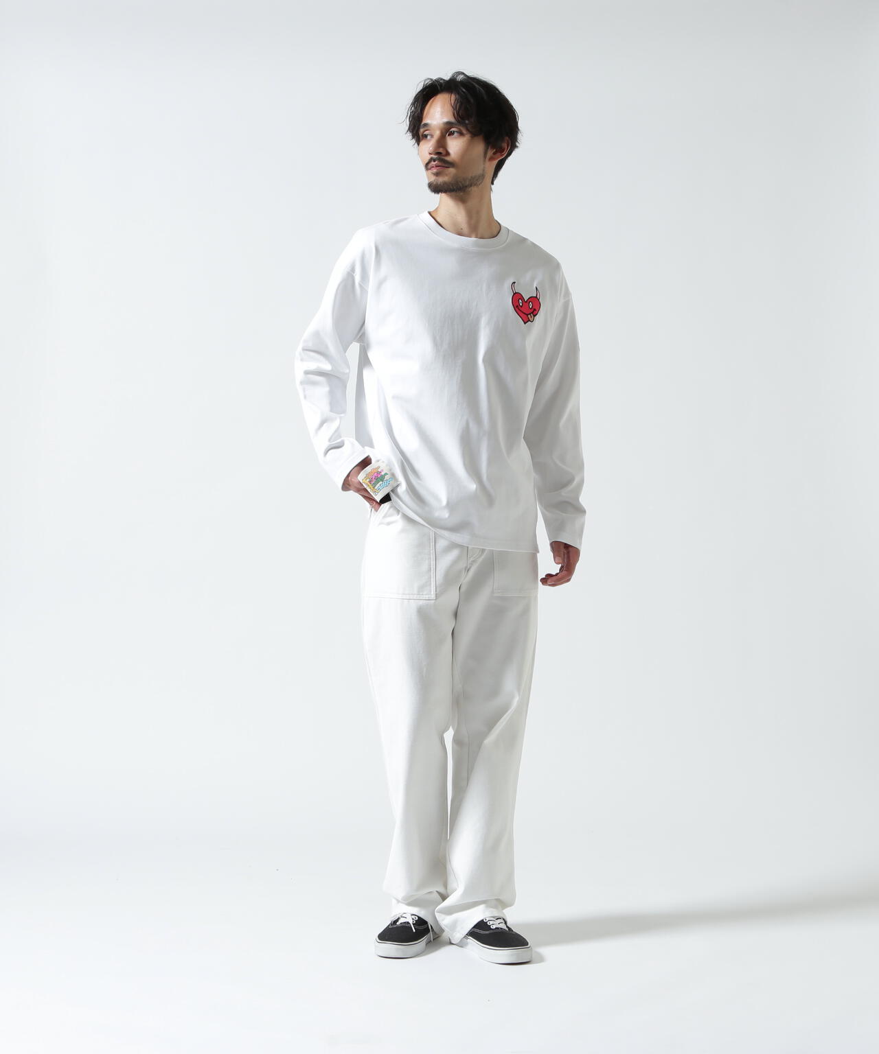 maxsix(マックスシックス）SINGLE HERT L/S TEE