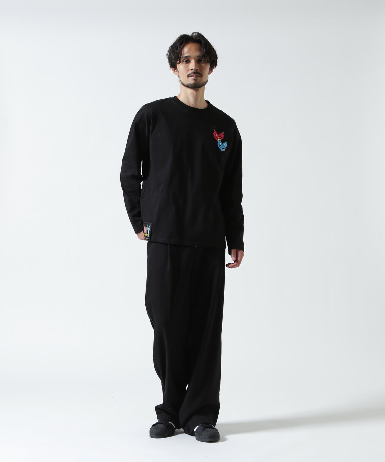 maxsix(マックスシックス）DOUBLE HERT L/S TEE
