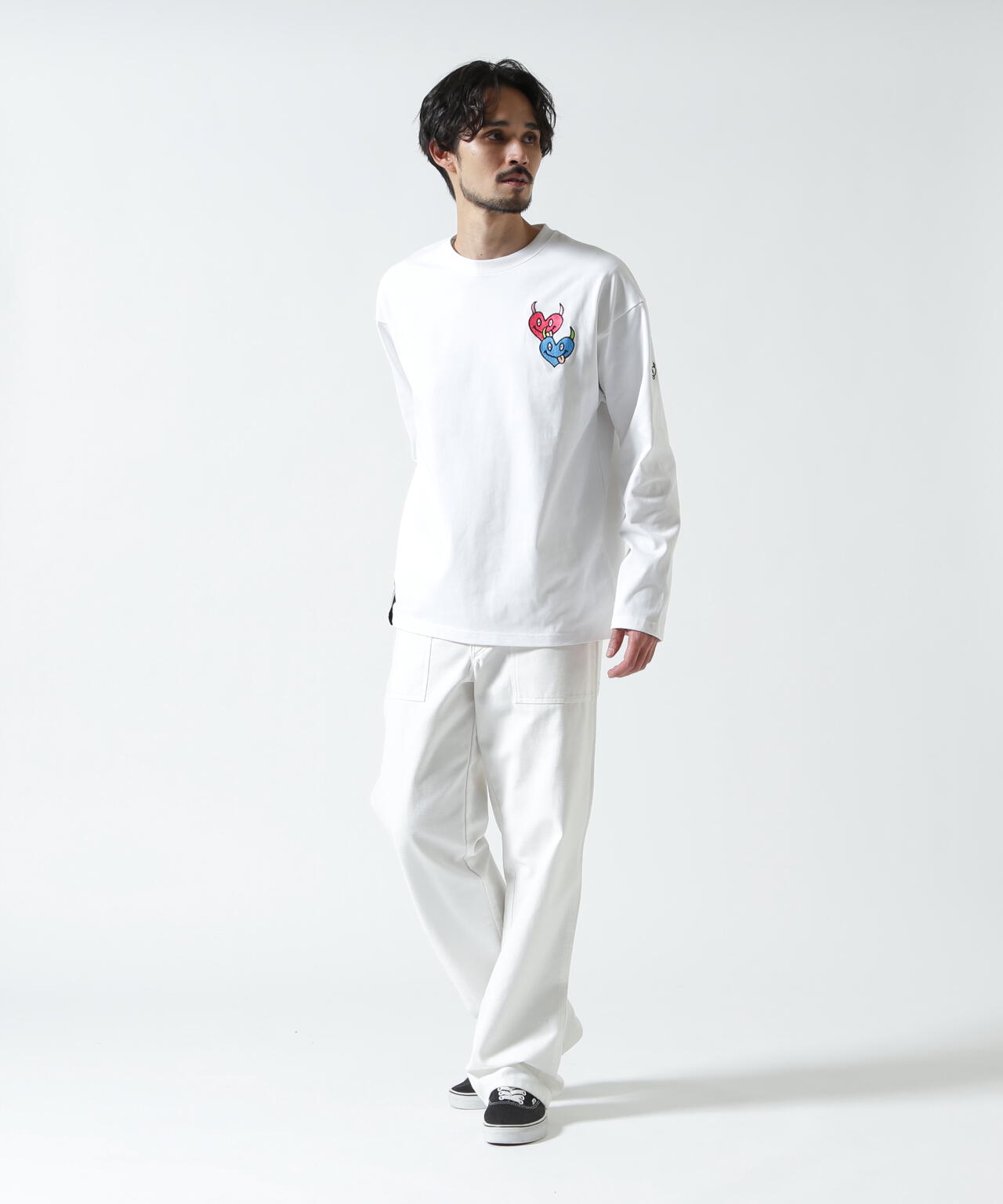 maxsix(マックスシックス）DOUBLE HERT L/S TEE
