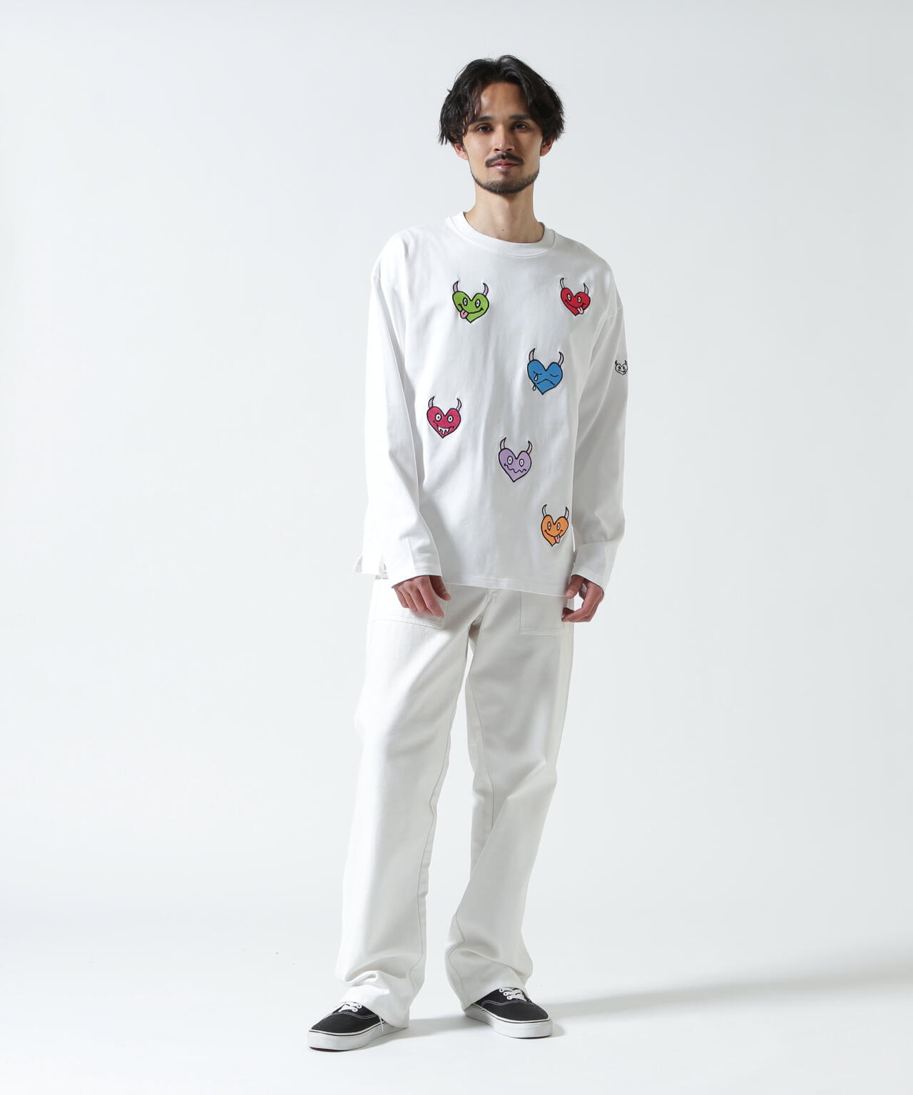 maxsix(マックスシックス）MALTI HEART L/S TEE