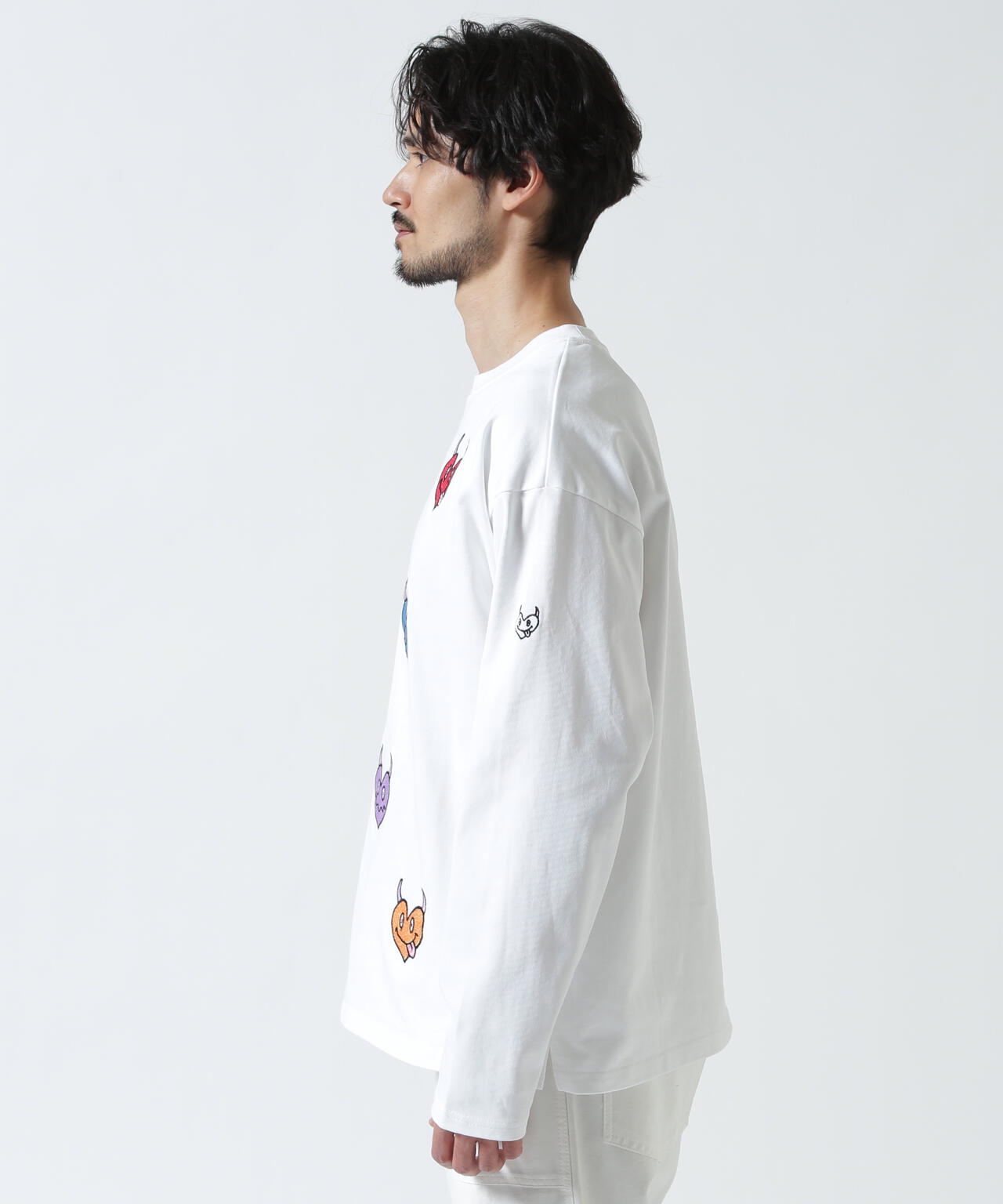 maxsix(マックスシックス）MALTI HEART L/S TEE