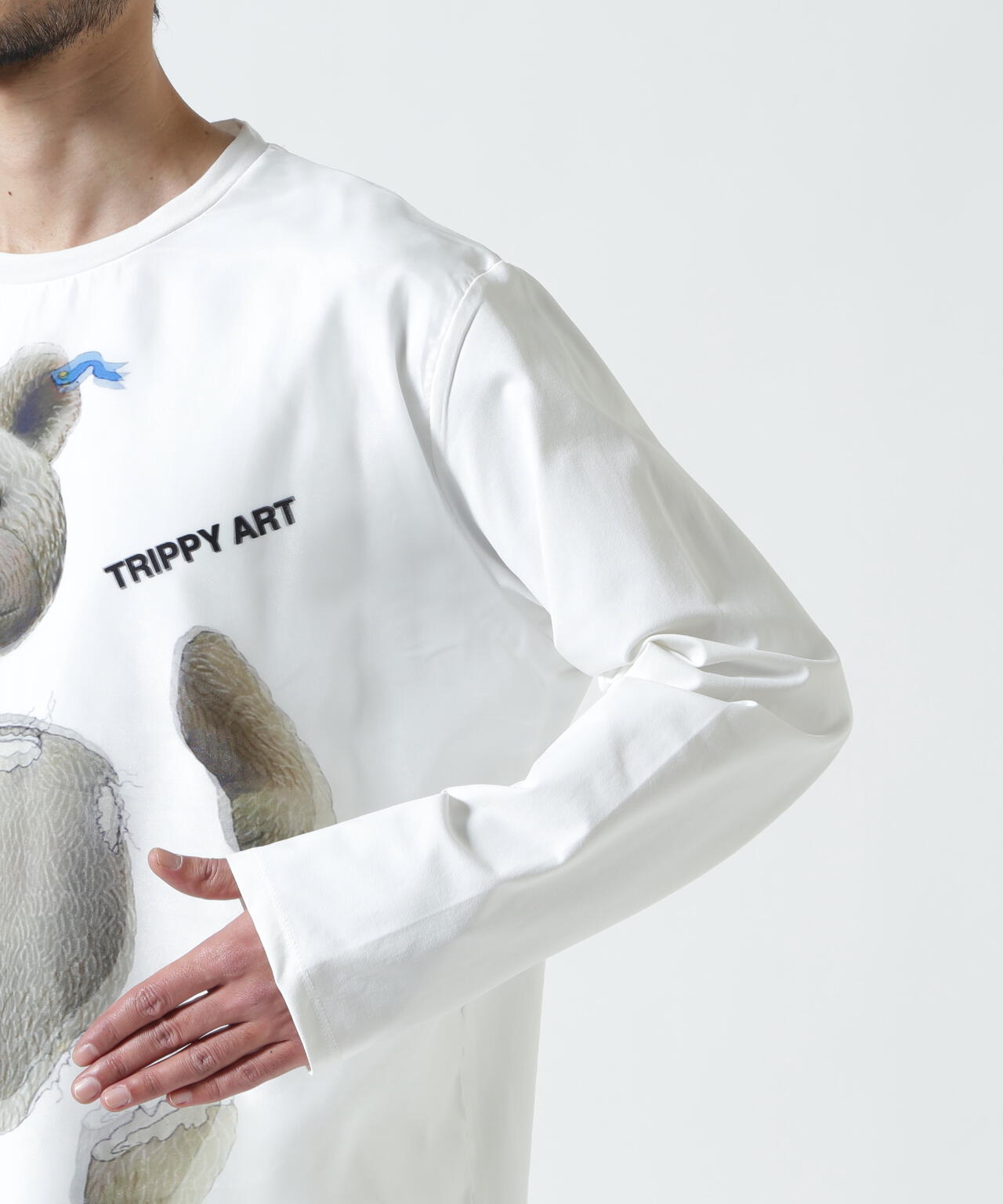 maxsix(マックスシックス）TEDDY BEAR 3D L/S TEE