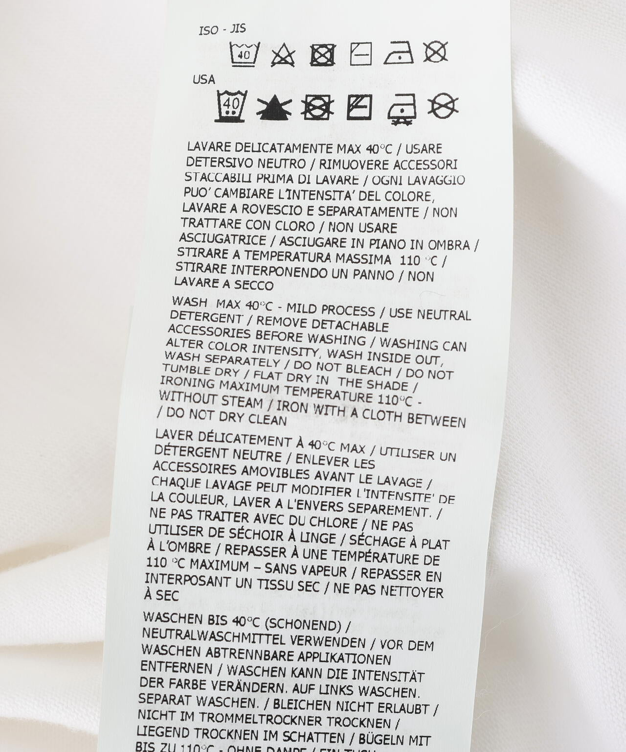 STONE ISLAND / 6100057 HEAVY ORGANIC COTTON JERSEY