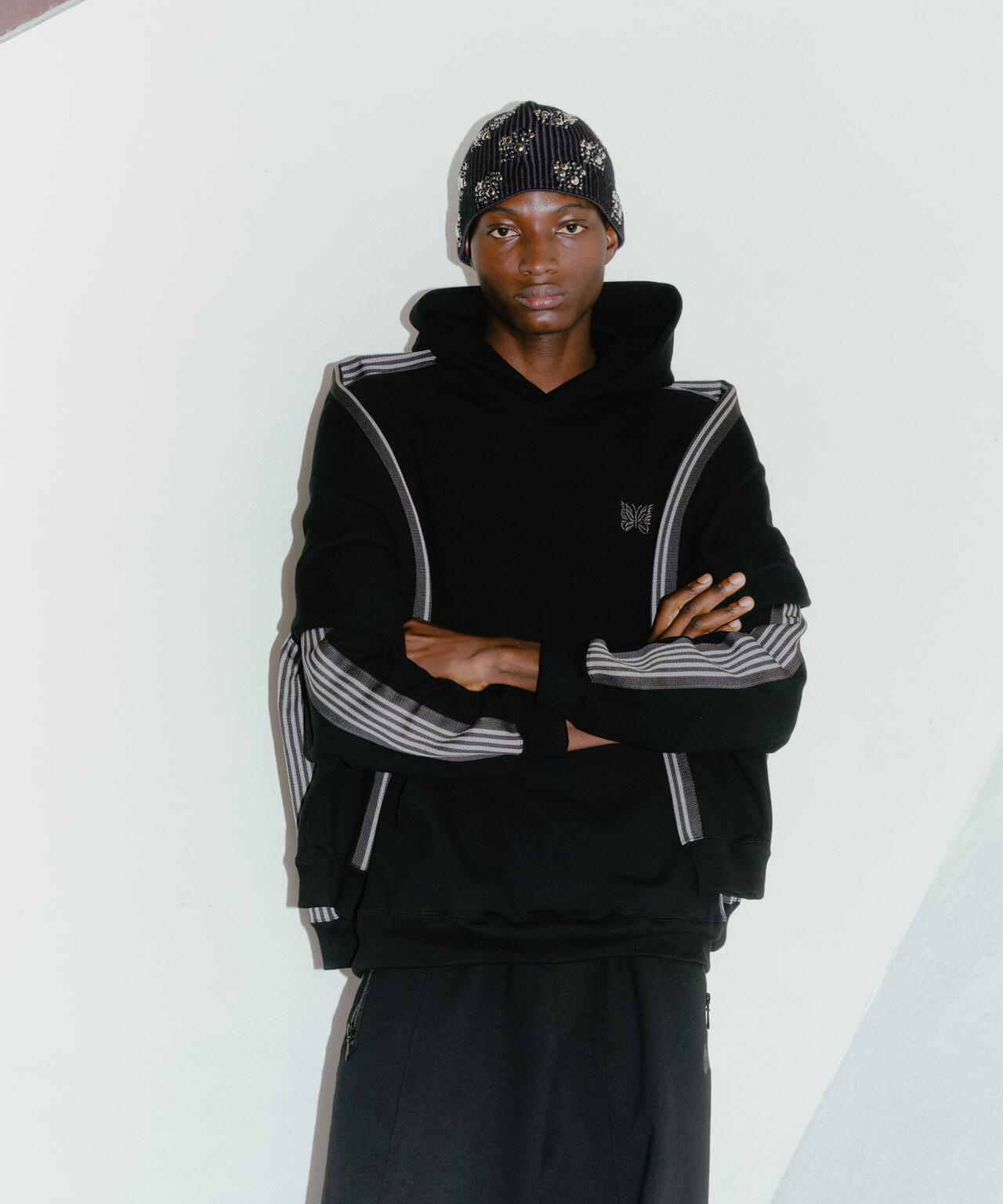 NEEDLES/ニードルズ/【B'2nd EXCLUSIVE】TRACK HOODIE - COTTON JERSEY