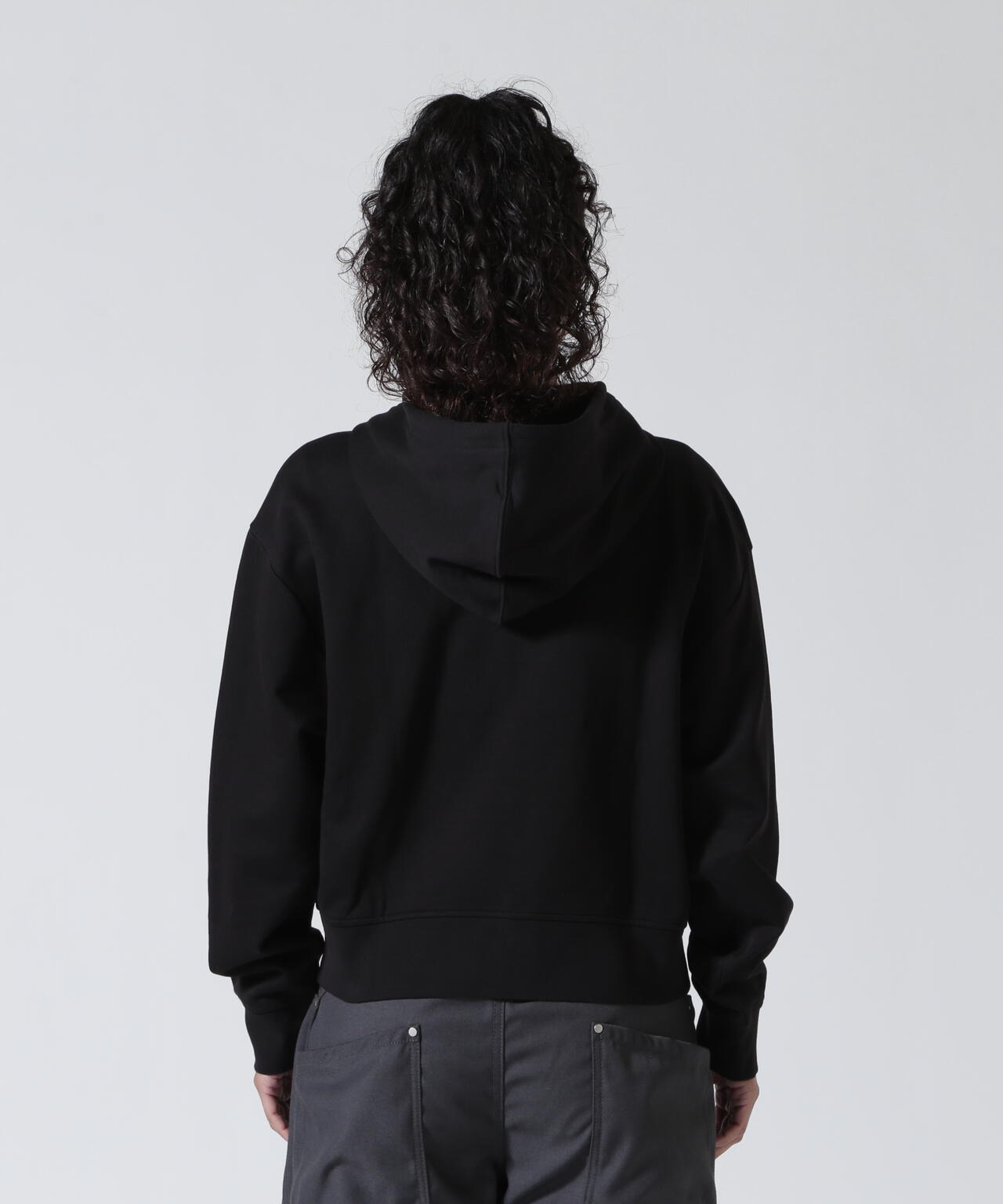 Calvin Klein （カルバンクライン）LS MONOGRAM TERRY CROPPED PARKA