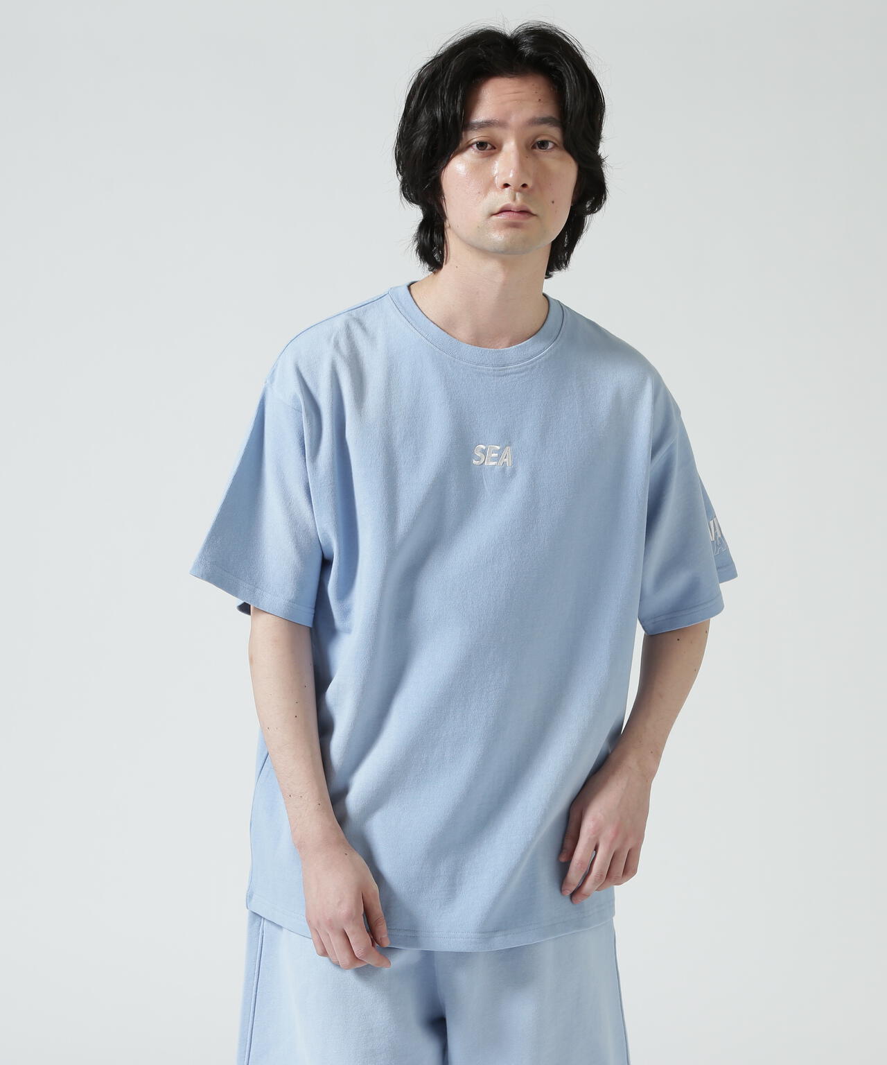WIND AND SEA（ウィンダンシー）SULFUR DYEING LOGO S/S TEE