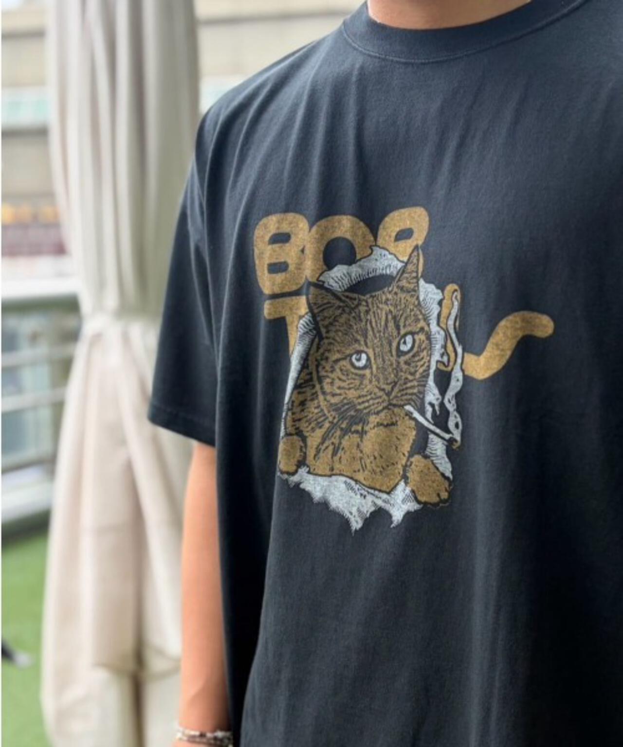 REMI RELIEF(レミレリーフ) 別注20/-天竺BIGサイズTシャツ（BOB)