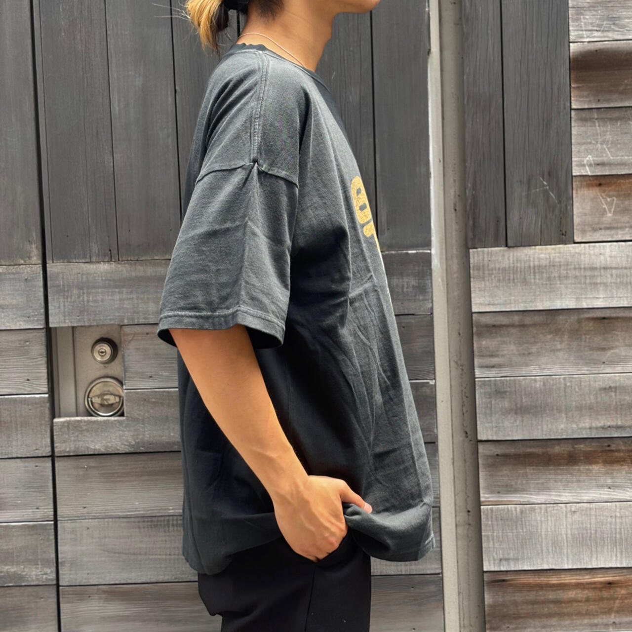 REMI RELIEF(レミレリーフ) 別注20/-天竺BIGサイズTシャツ（BOB)