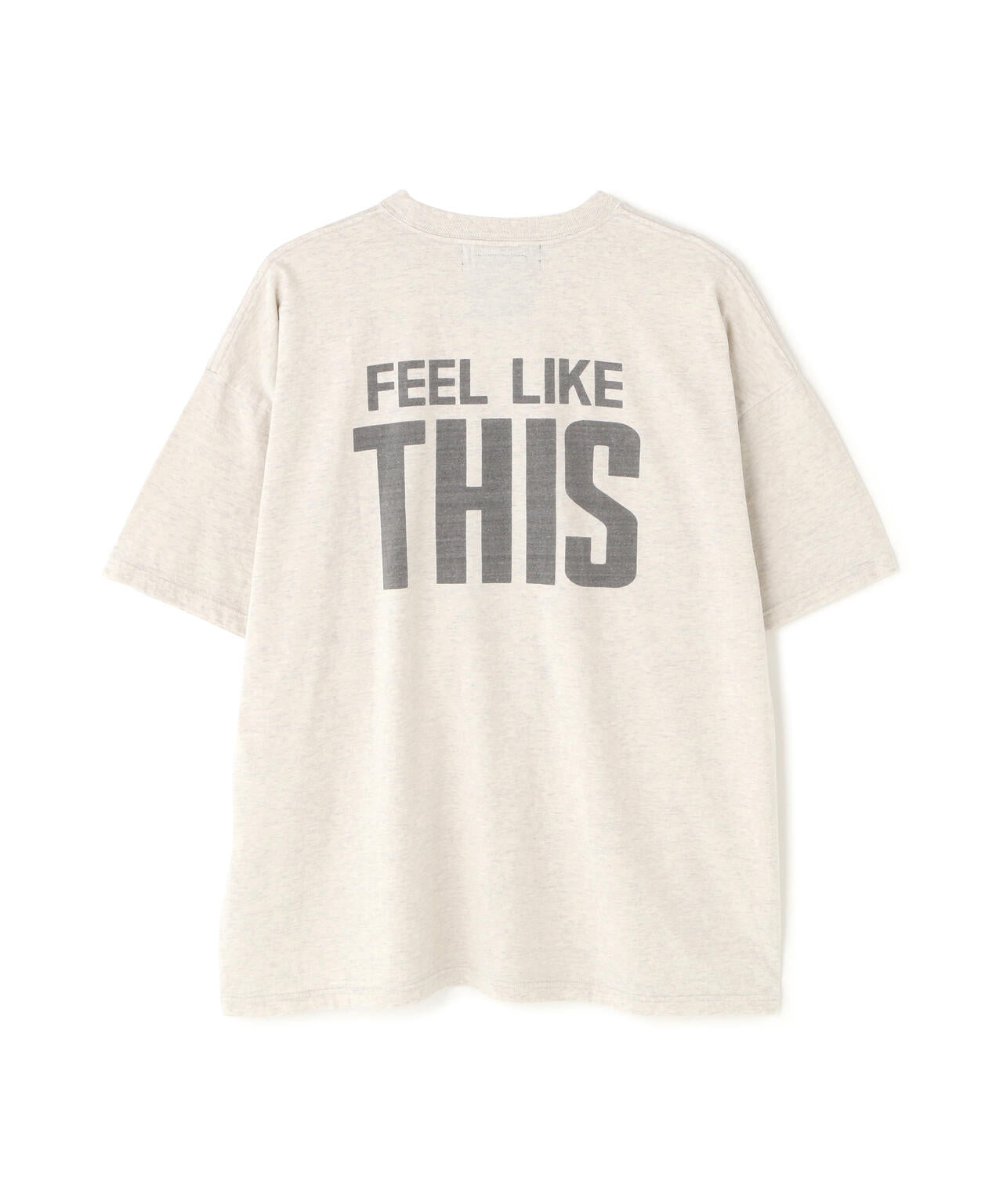 REMI RELIEF(レミレリーフ) 別注20/-天竺BIGサイズTシャツ（RECORD）