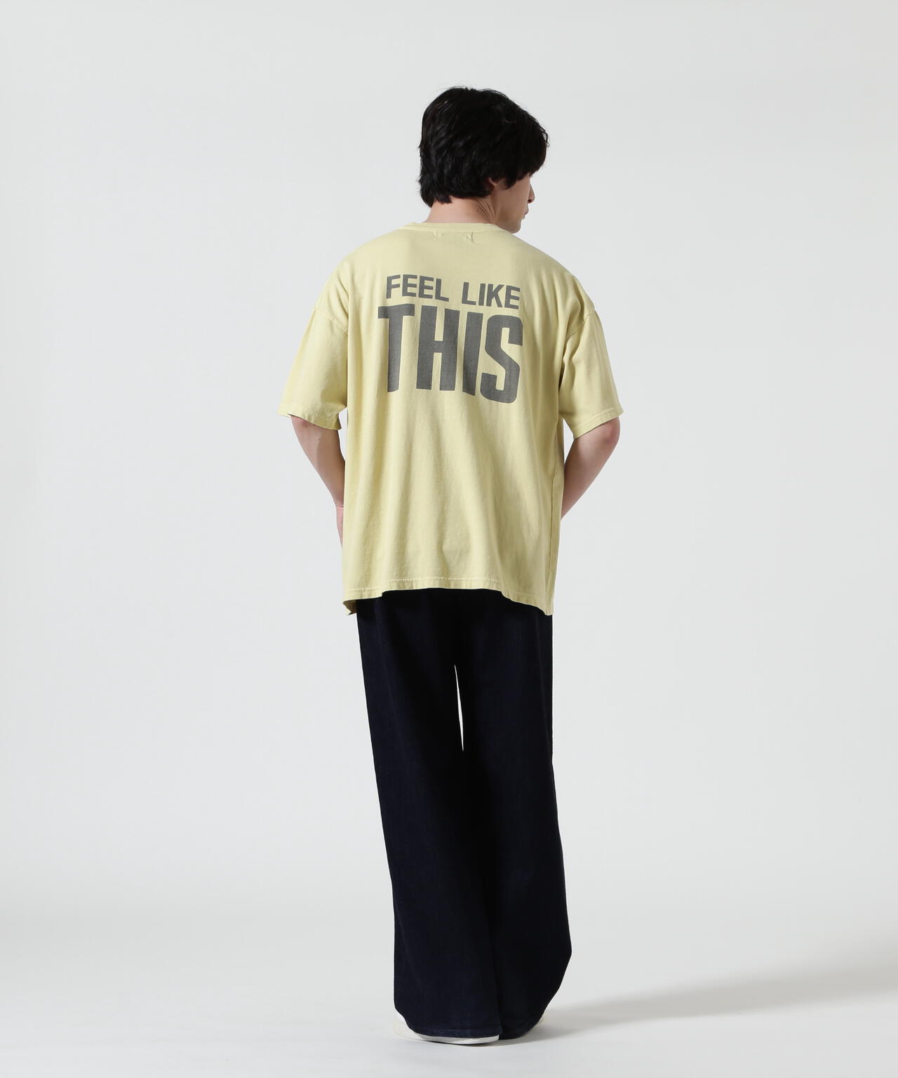 REMI RELIEF(レミレリーフ) 別注20/-天竺BIGサイズTシャツ（RECORD）