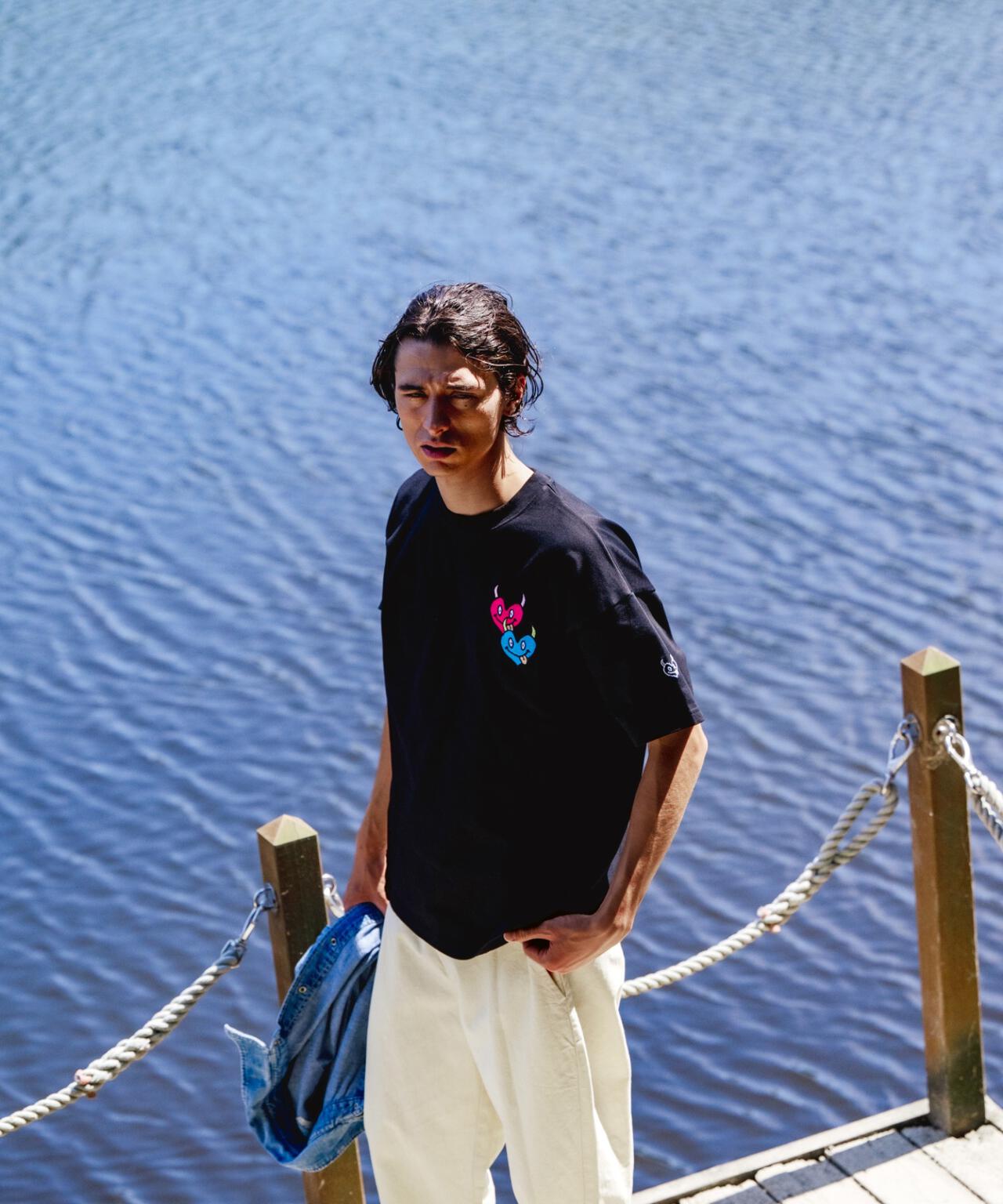 maxsix(マックスシックス）DOUBLE HERT S/S TEE