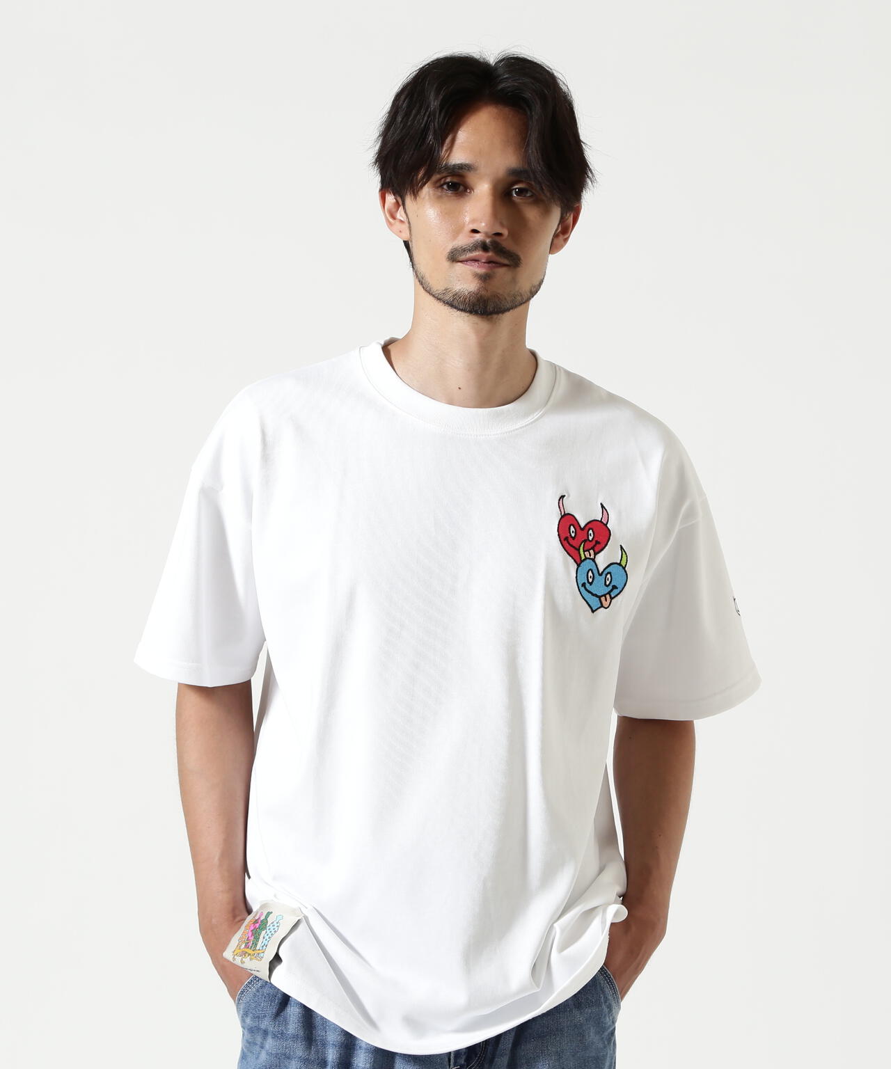 maxsix(マックスシックス）DOUBLE HERT S/S TEE