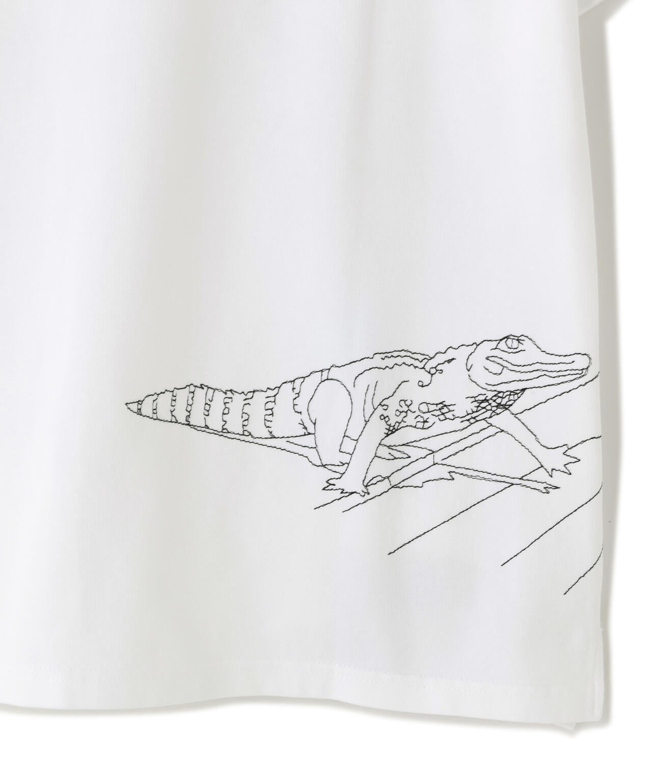 maxsix(マックスシックス) ABBEY ROAD EMBROIDERY TEE