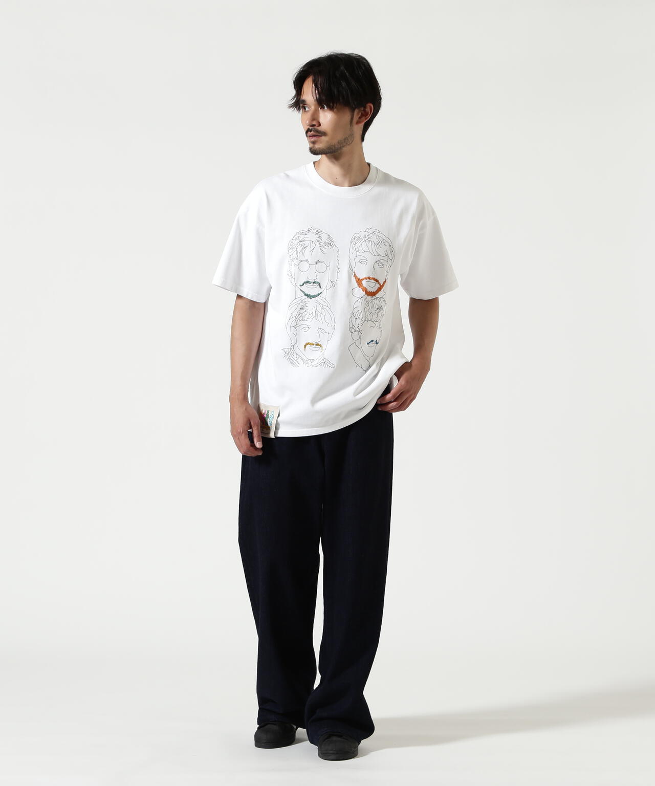 maxsix(マックスシックス）４MAN EMBROIDERY S/S TEE