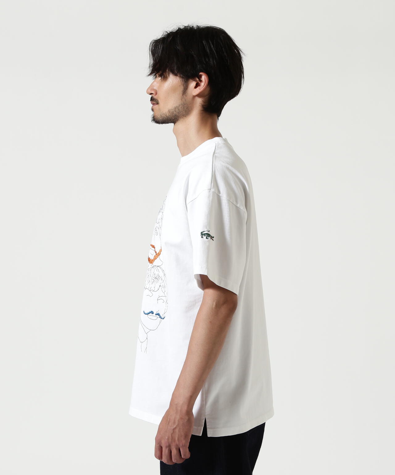 maxsix(マックスシックス）４MAN EMBROIDERY S/S TEE