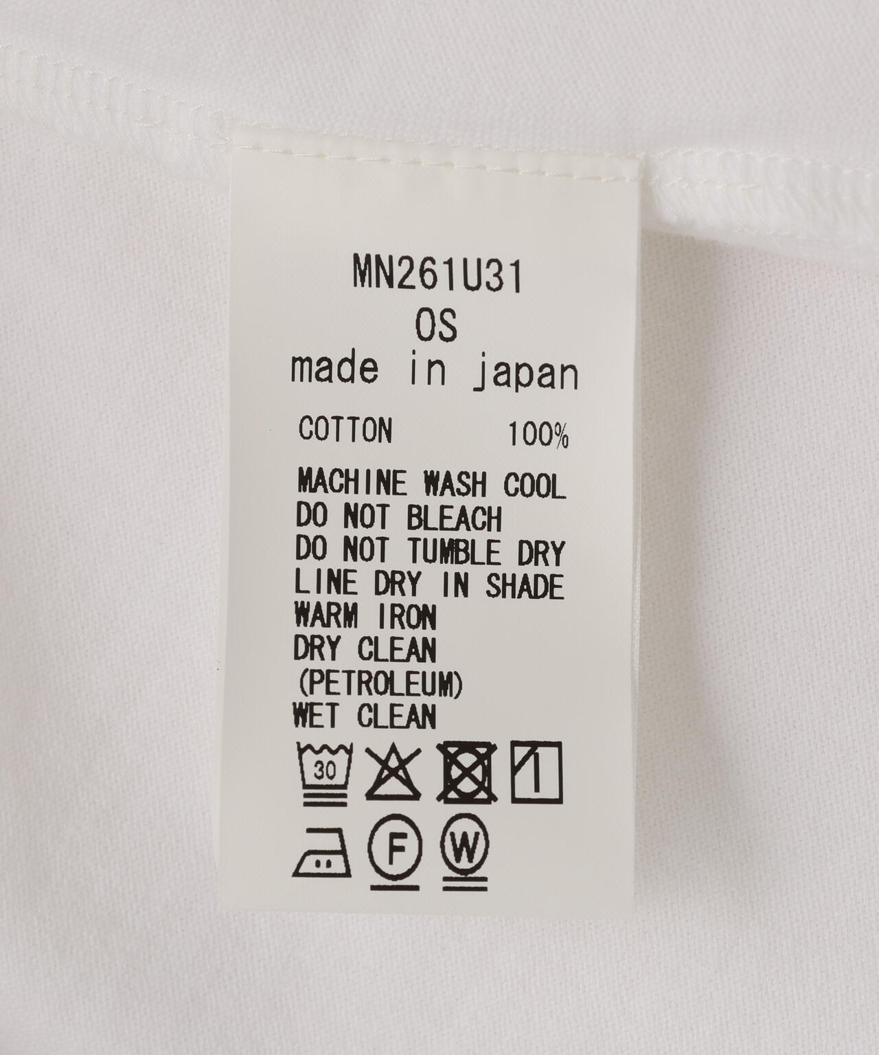Munich（ミューニック）ロゴ刺繍Tシャツ