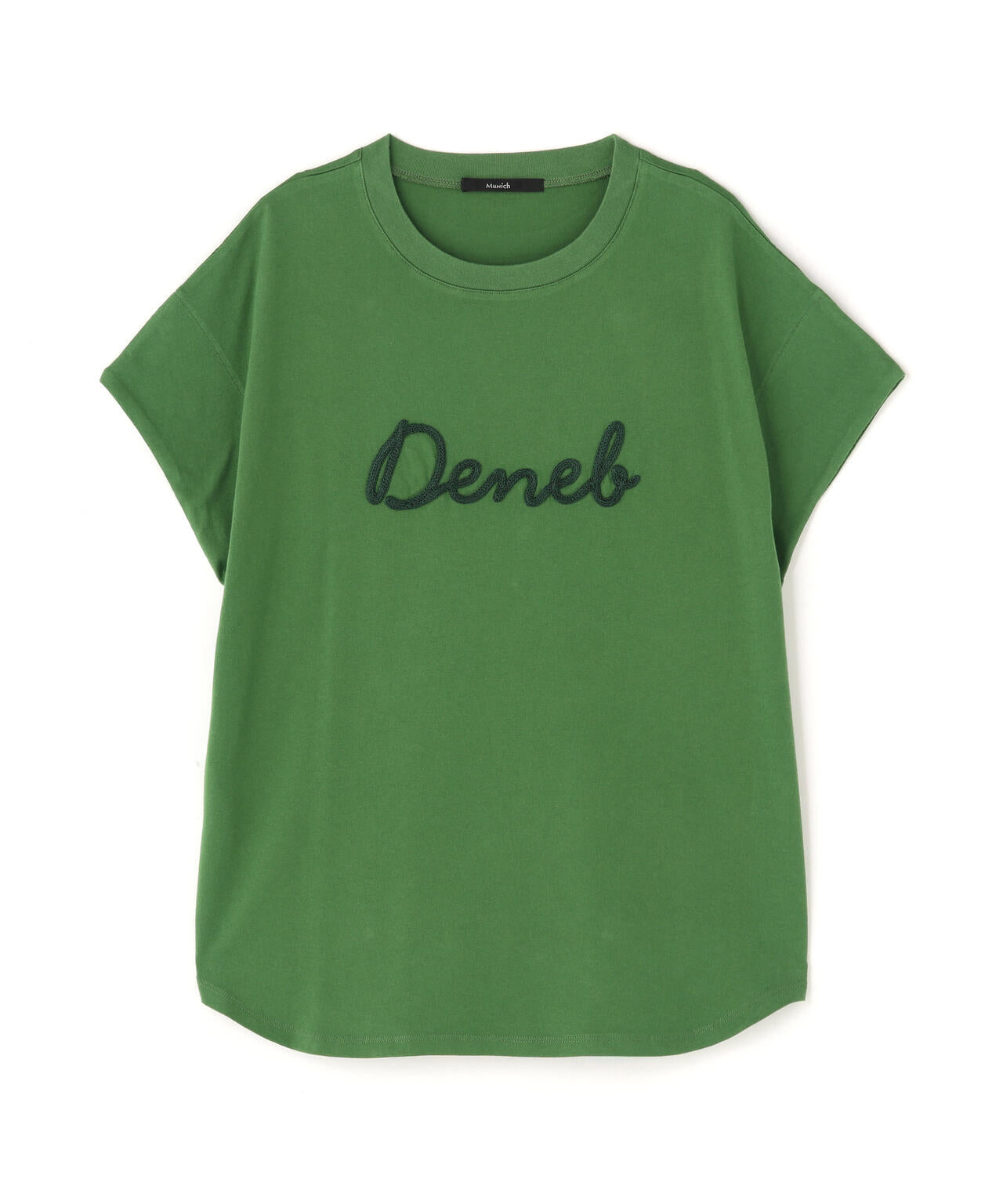 Munich（ミューニック）ロゴ刺繍Tシャツ