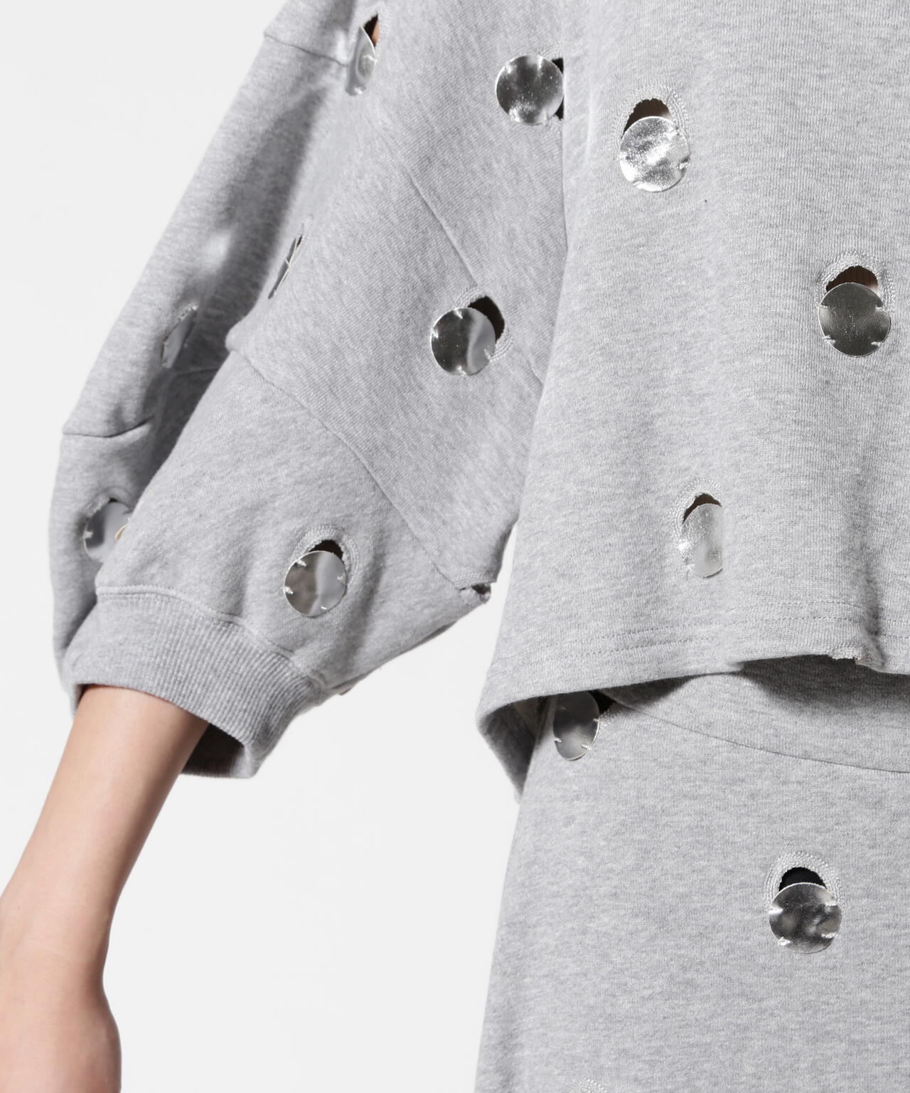 RUMCHE(ラムシェ) 別注DOT MIRROR SWEAT