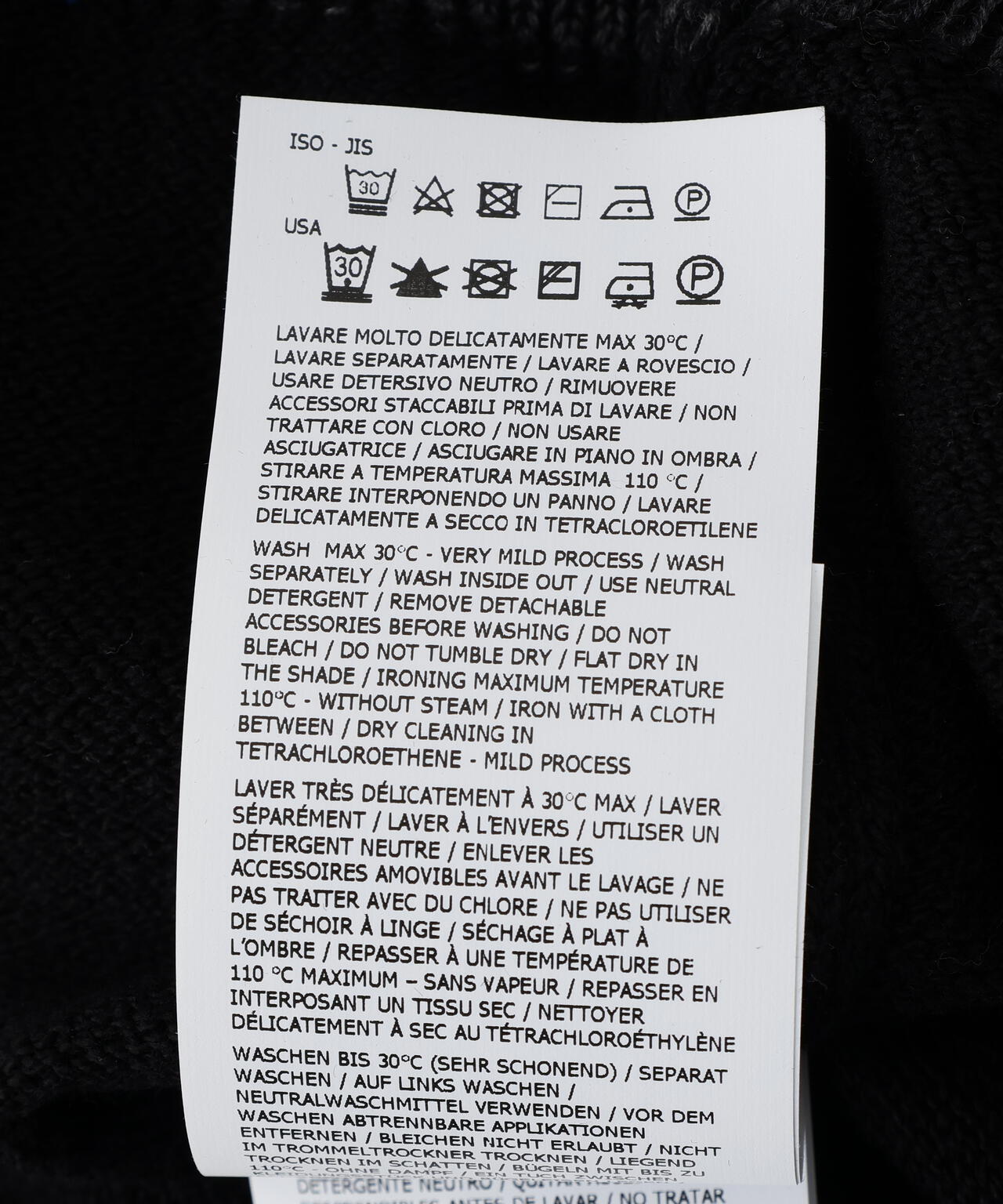 STONE ISLAND / RAW HAND ORGANIC COTTON