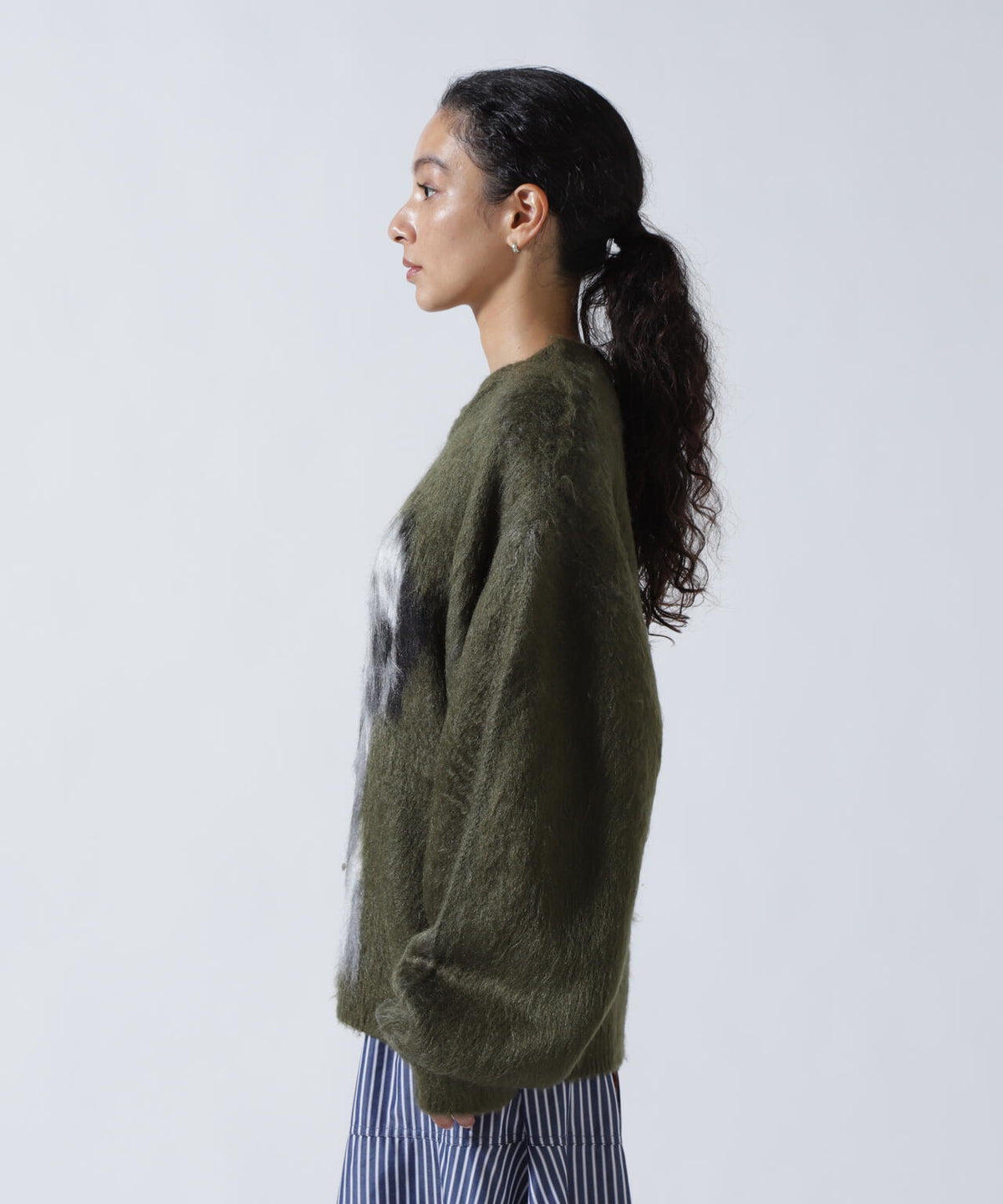 Knuth Marf（クヌースマーフ）dalmatian shaggy knit(unisex)