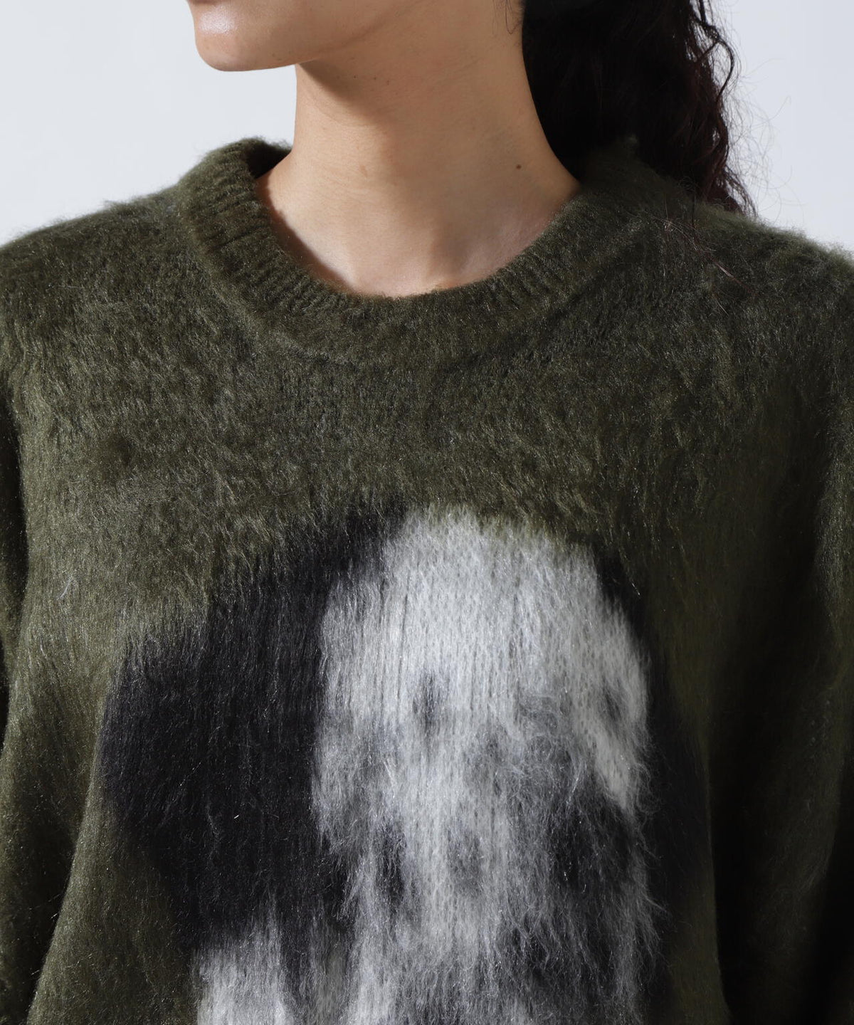 Knuth Marf（クヌースマーフ）dalmatian shaggy knit(unisex)